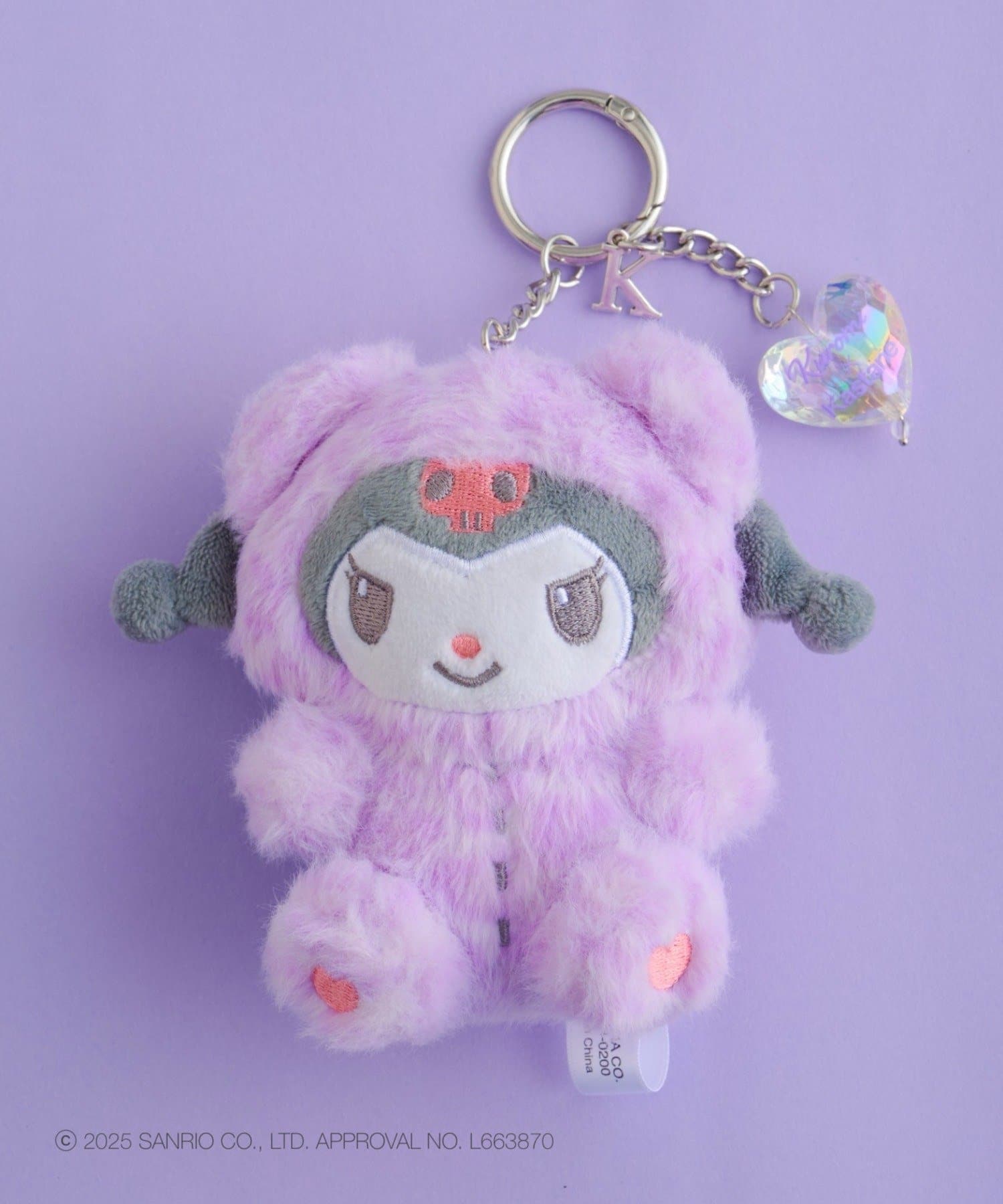 Kastane(カスタネ) 【Kastane×Kuromi】ぬいぐるみチャーム