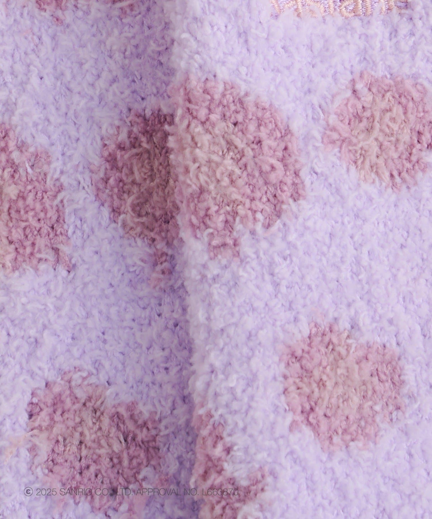 Kastane(カスタネ) 【Kastane×Kuromi】 もこもこソックス