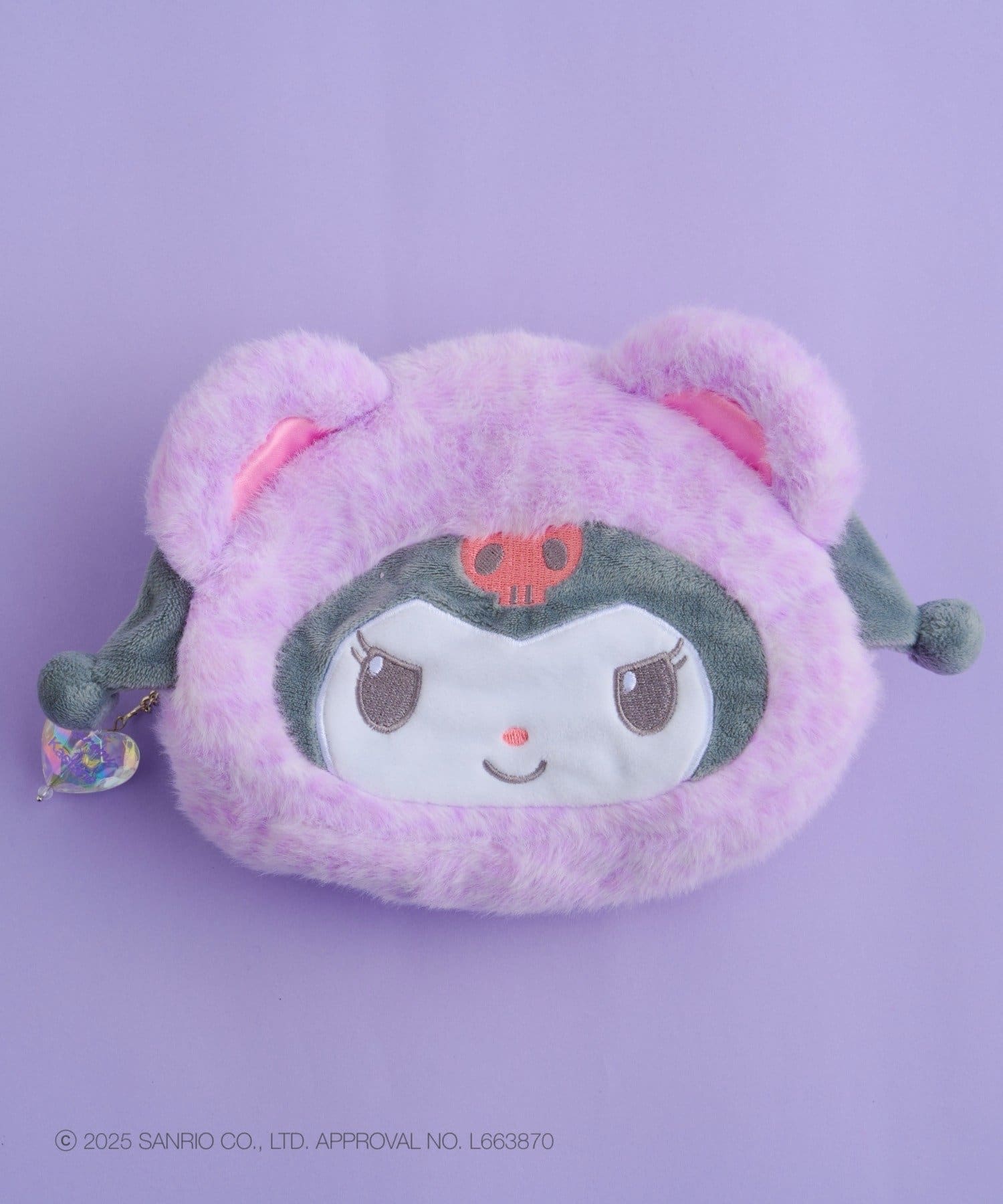 Kastane(カスタネ) 【Kastane×Kuromi】ぬいぐるみポーチ