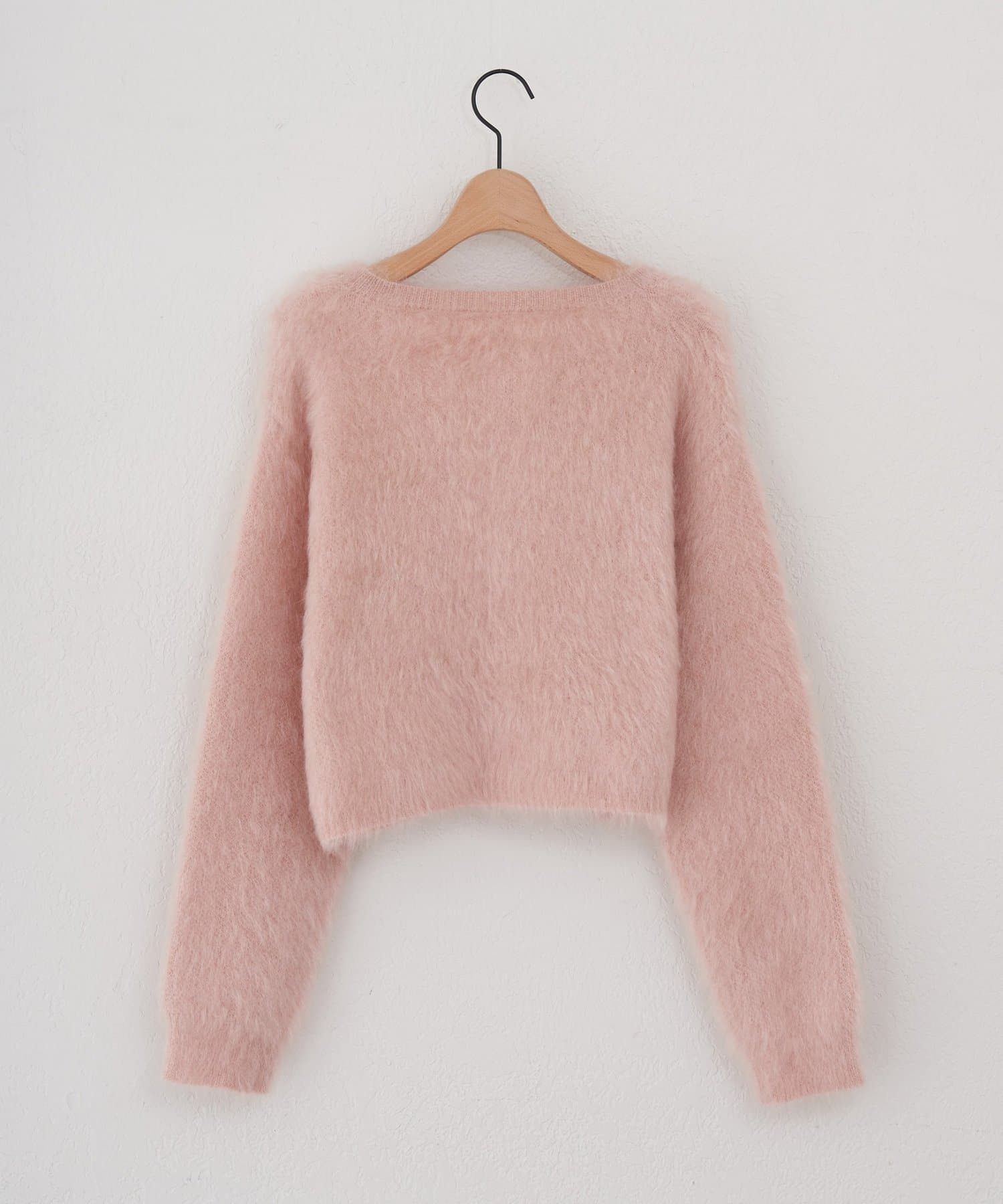 DISCOAT(ディスコート) 【umm.】ラメフェザヤーンカーディガン