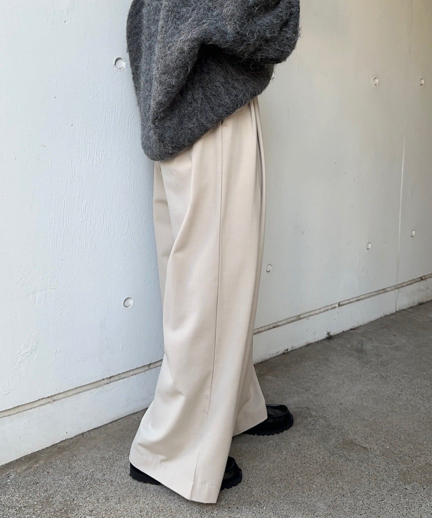 SHENERY(シーナリー) 【＠tsuru00コラボ】【新色/新サイズ登場】【お気に入り急上昇！】3タックスラックスパンツ