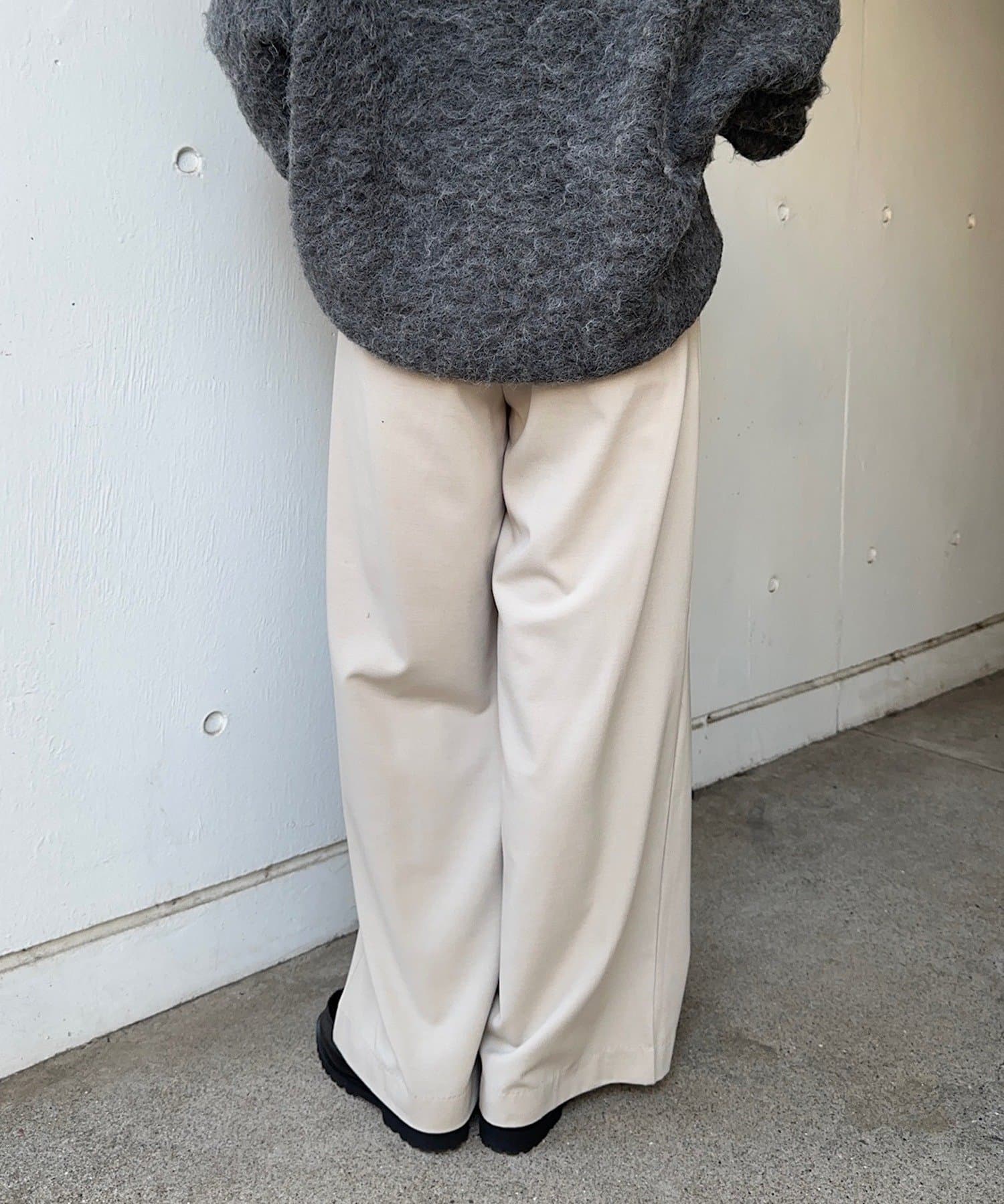 SHENERY(シーナリー) 【12/19～セットフェア対象アイテム】【360度カバーパンツ】【＠tsuru00コラボ】【新色/新サイズ登場】3タックスラックスパンツ