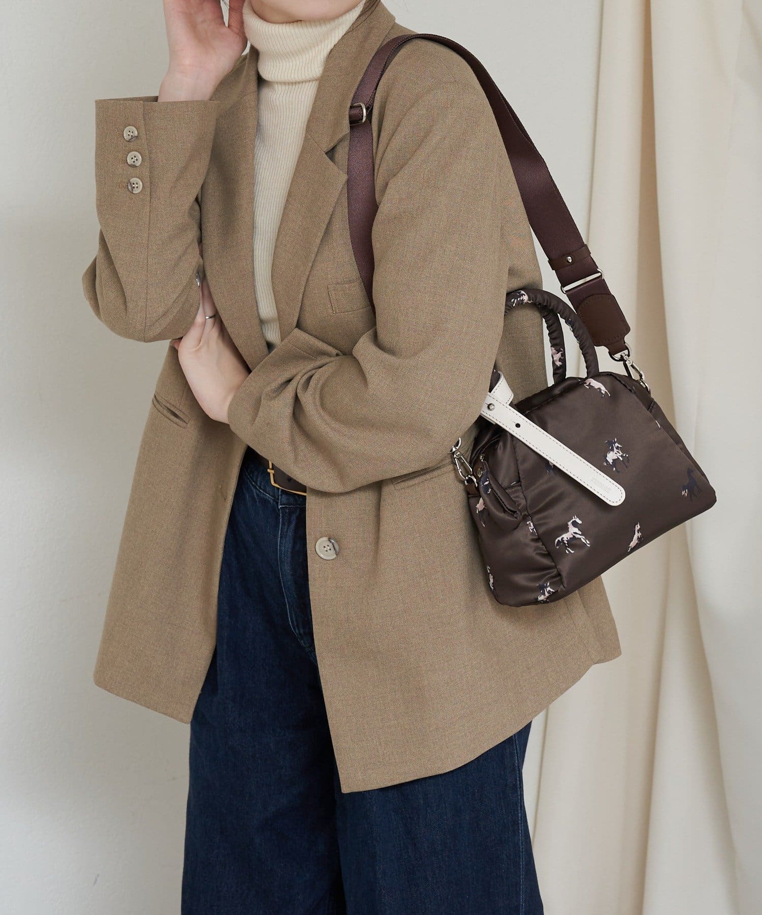 russet(ラシット) WOODLANDER 2WAYミニトートバッグ