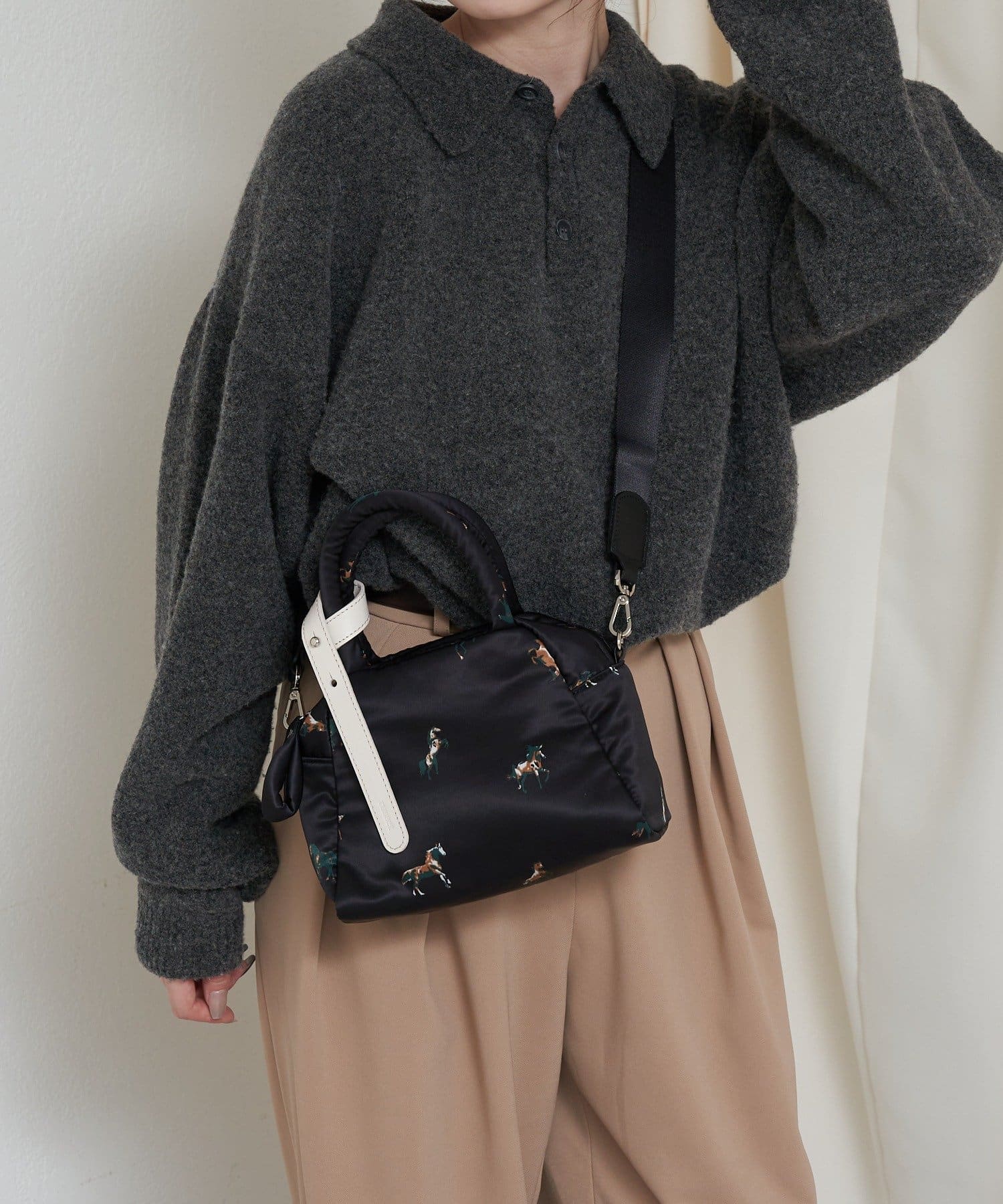 russet(ラシット) WOODLANDER 2WAYミニトートバッグ