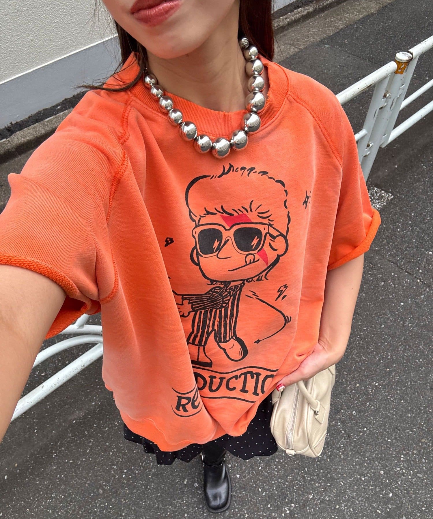 OUTLET(アウトレット) 【Ciaopanic】ショートスリーブラグランスウェット