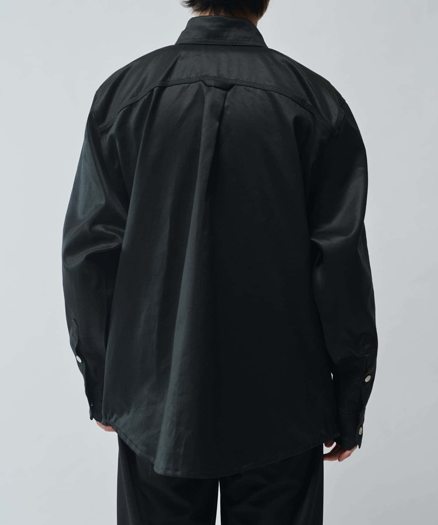 定価37400円　日本製　タグ付き【ルイス】カバーオールシャツ ブラック　希少品 Lui's】カバーオールシャツ | OUTLET(アウトレット)メンズ | PAL