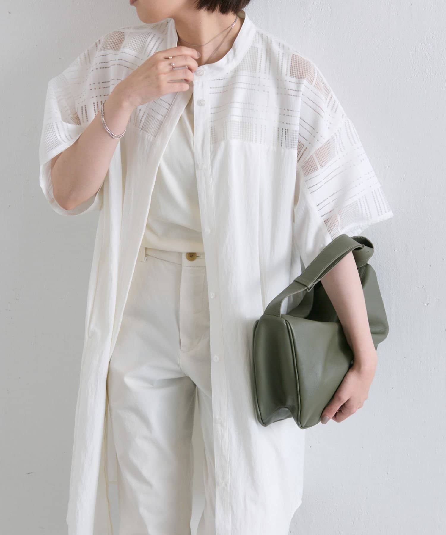 OUTLET(アウトレット) 【ear PAPILLONNER】切替チュニックOP【SUM1 STYLE】