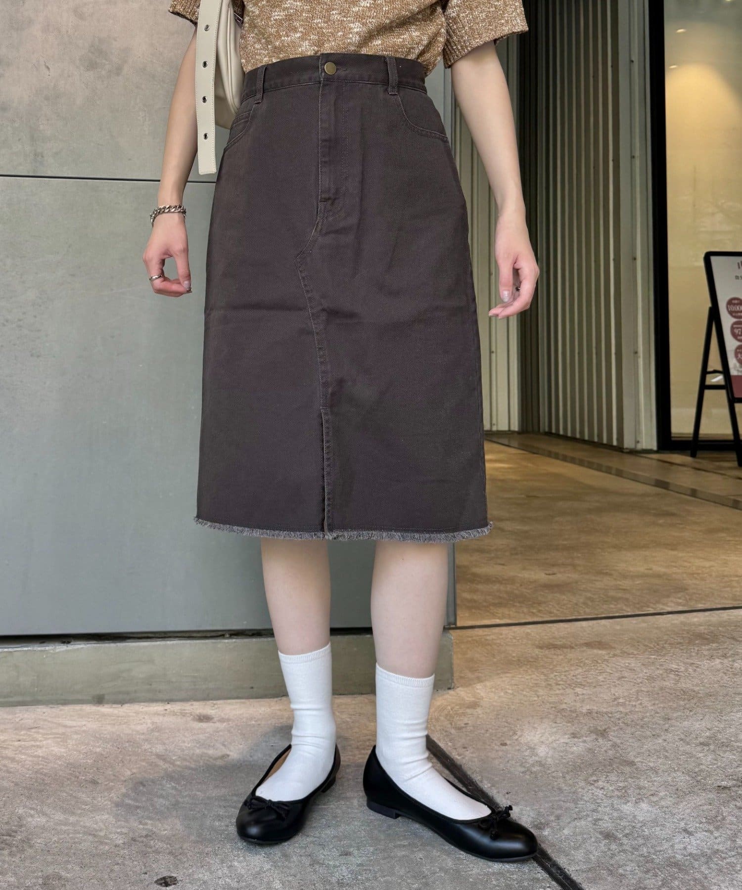 OUTLET(アウトレット) 【CIAOPANIC TYPY】ミニミモレスカート