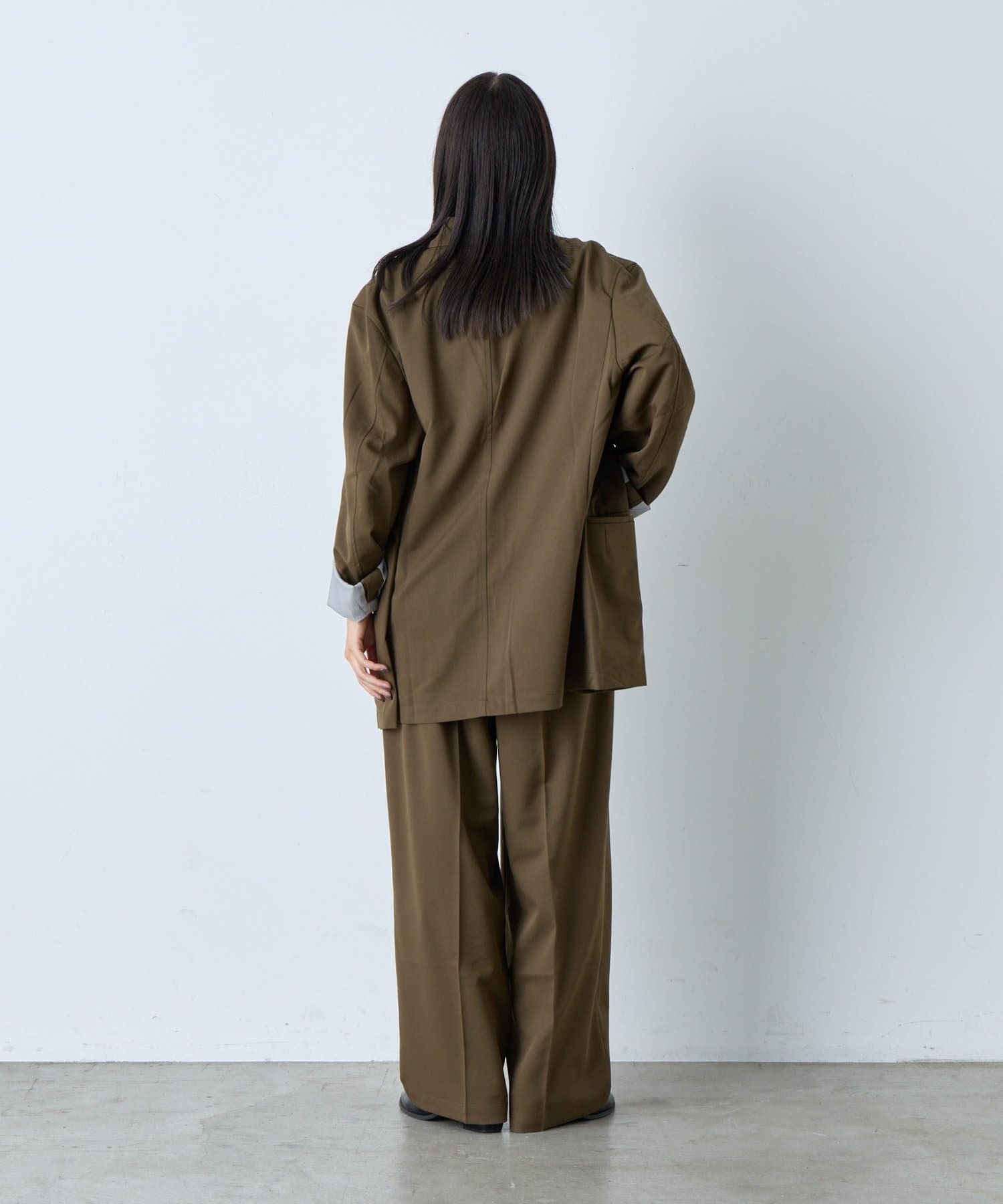 OUTLET(アウトレット) 【Kastane】【WHIMSIC】ルーズフィットイージースラックス