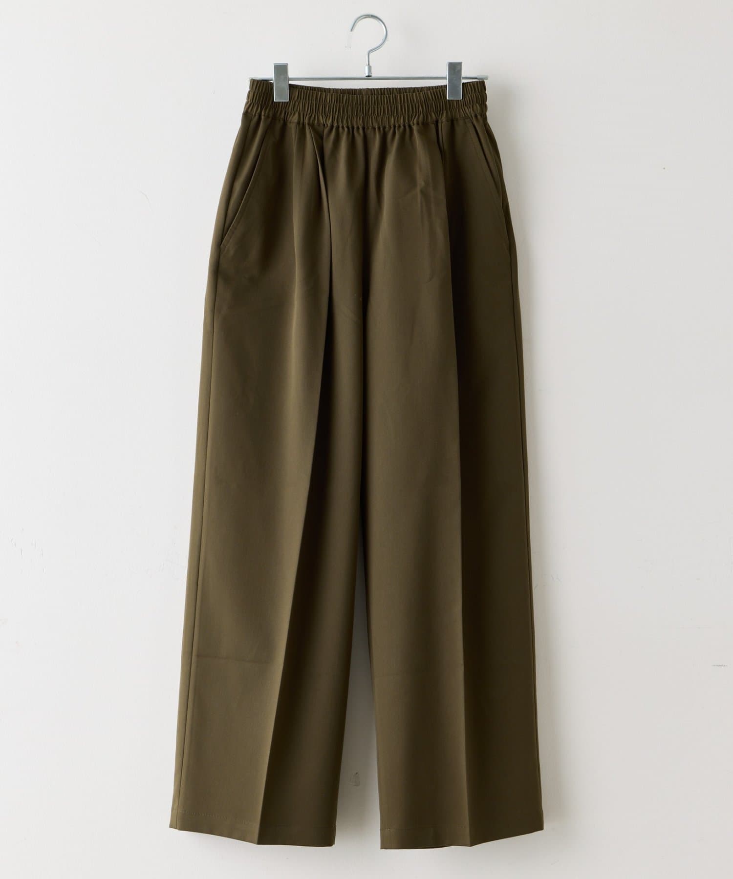 OUTLET(アウトレット) 【Kastane】【WHIMSIC】ルーズフィットイージースラックス