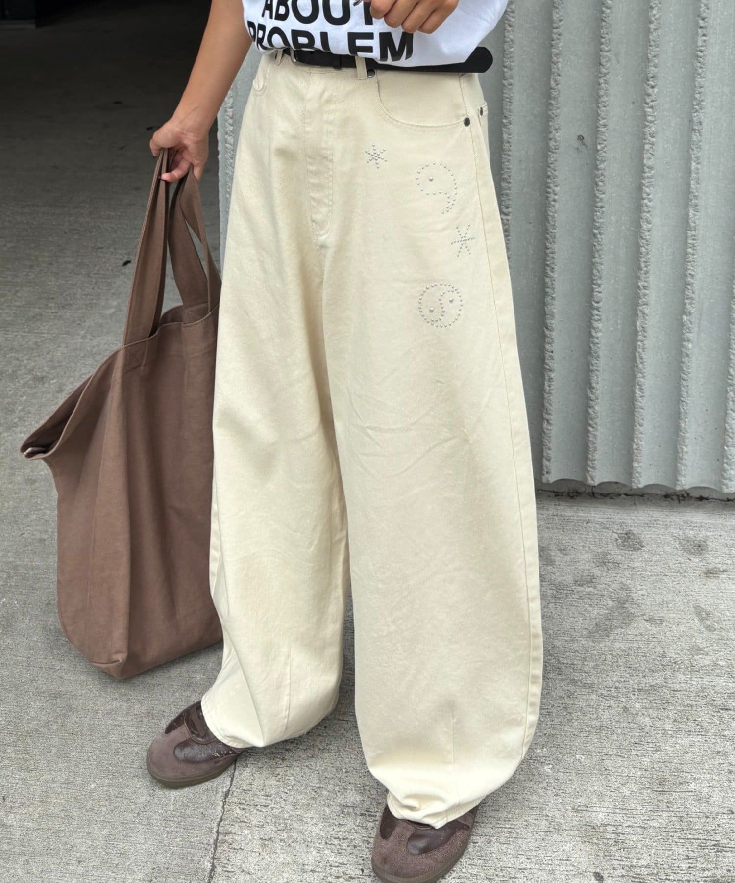 OUTLET(アウトレット) 【CIAOPANIC TYPY】【UNISEX】ホットフィットカーブチノパンツ