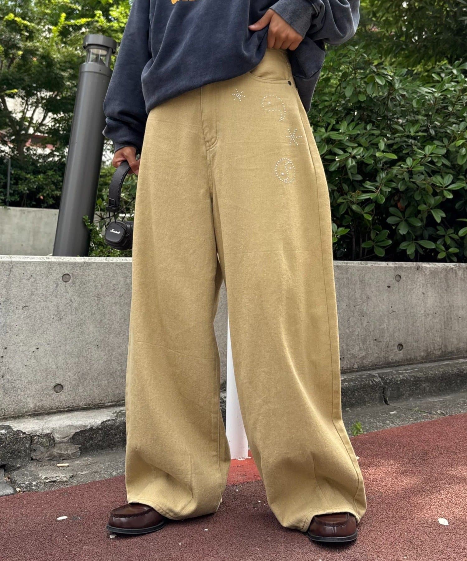 OUTLET(アウトレット) 【CIAOPANIC TYPY】【UNISEX】ホットフィットカーブチノパンツ