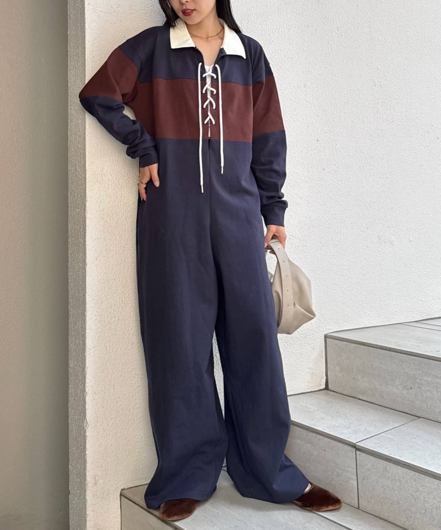 CIAOPANIC TYPY】レースアップラガーオールインワン | OUTLET