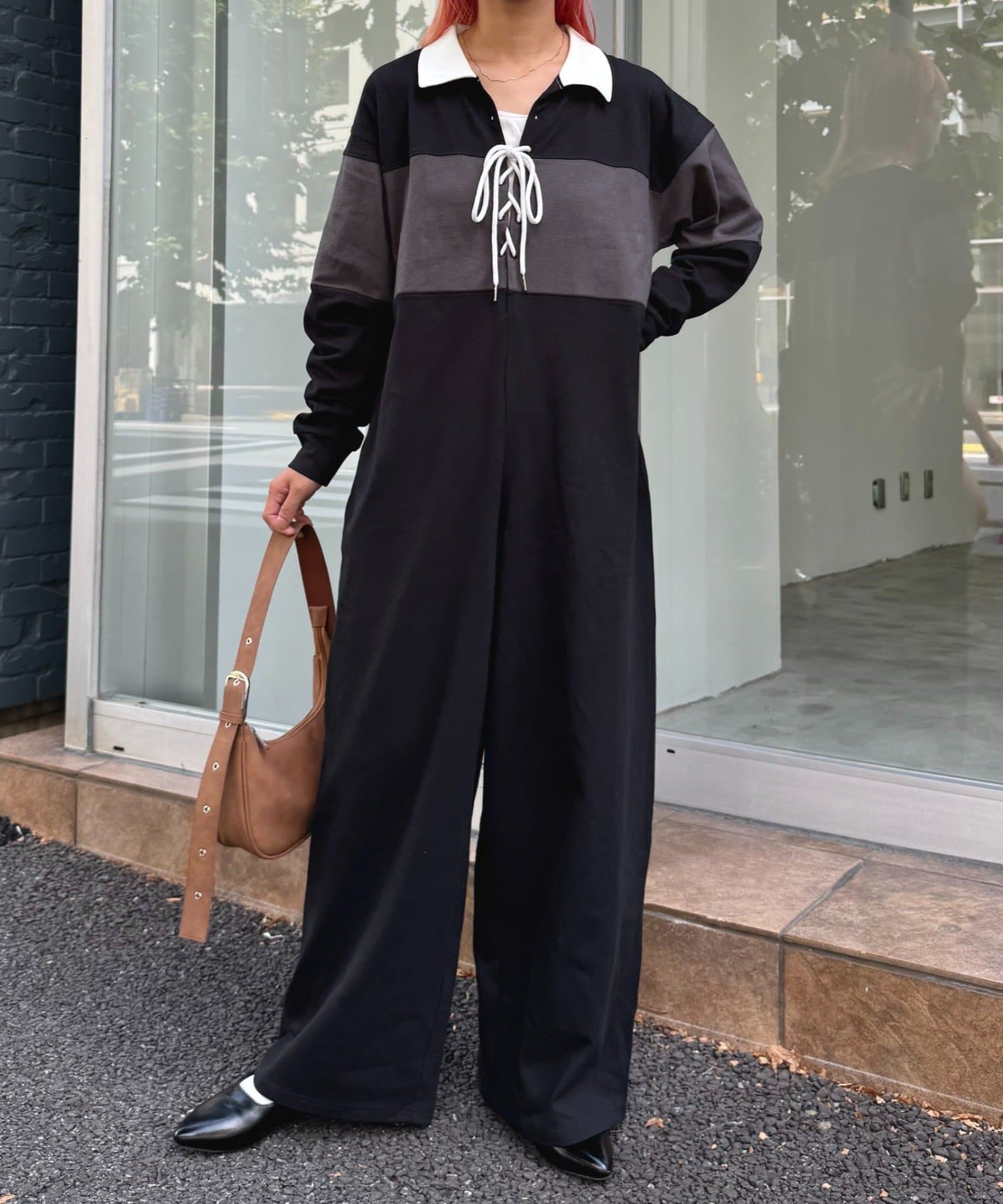 CIAOPANIC TYPY】レースアップラガーオールインワン | OUTLET