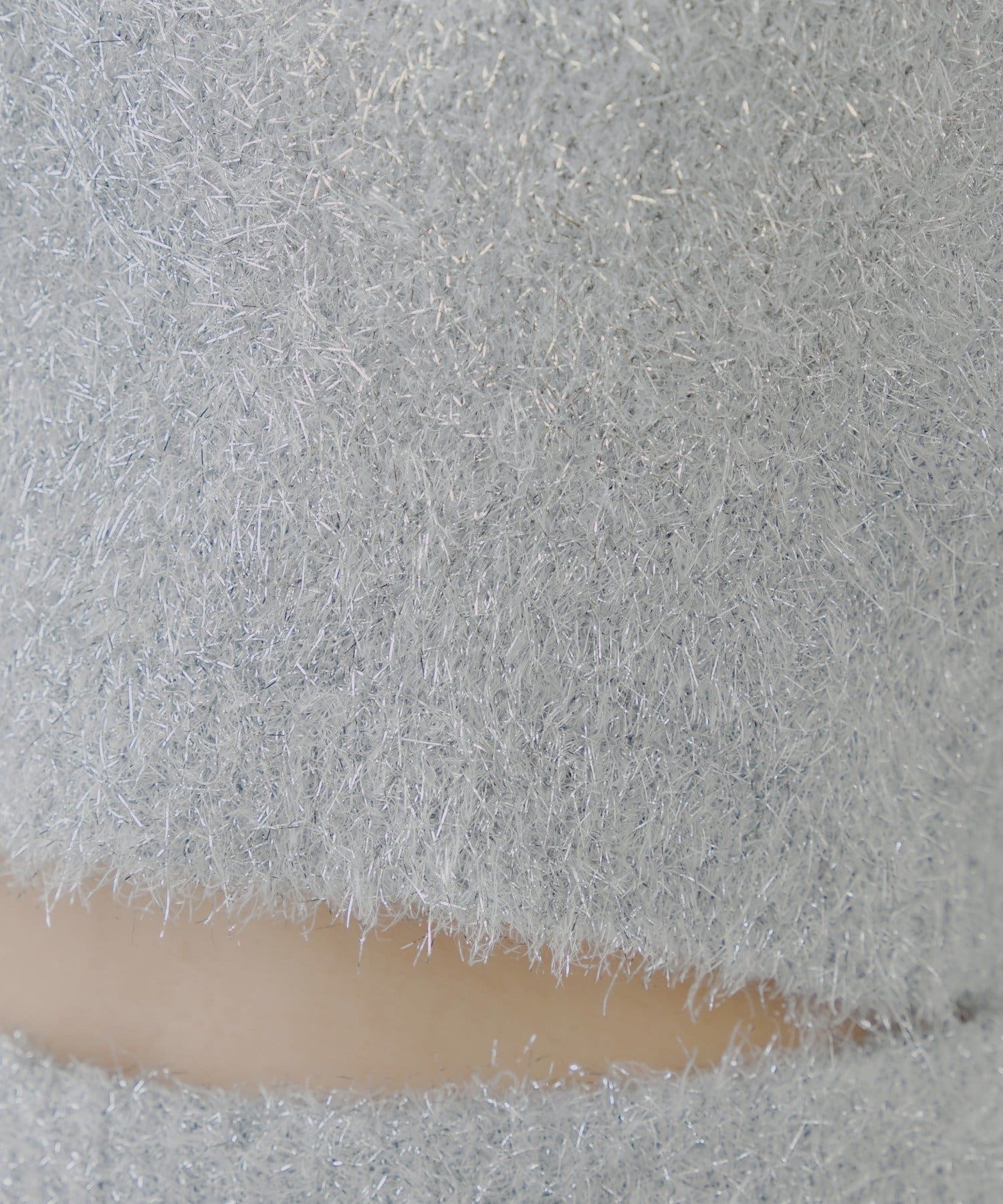 OUTLET(アウトレット) 【Chico】ラメシャギーニットカーディガン+ベアキャミセット