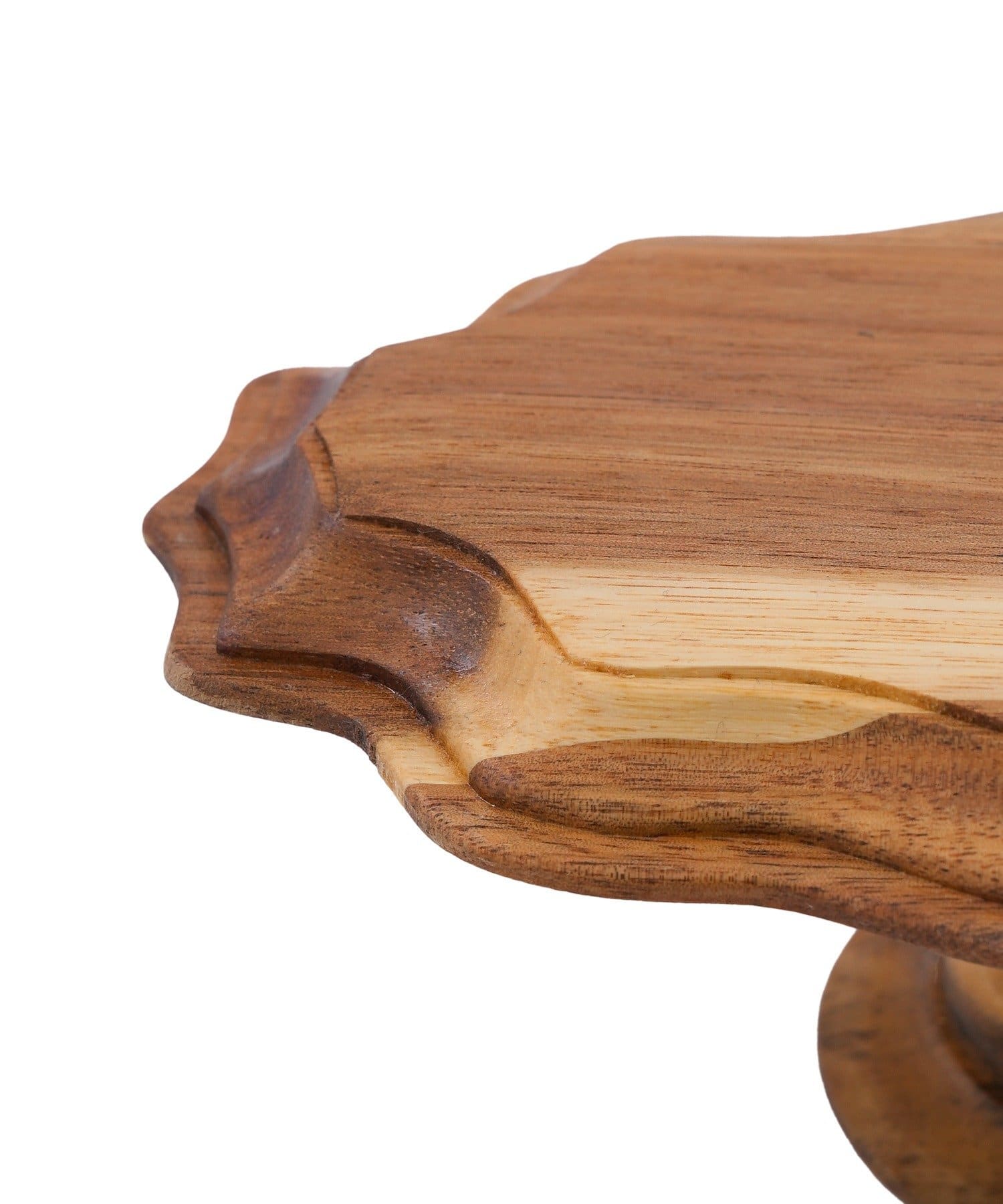 salut!(サリュ) スカラップオーバルケーキスタンド/クリスマスアフタヌーンティー