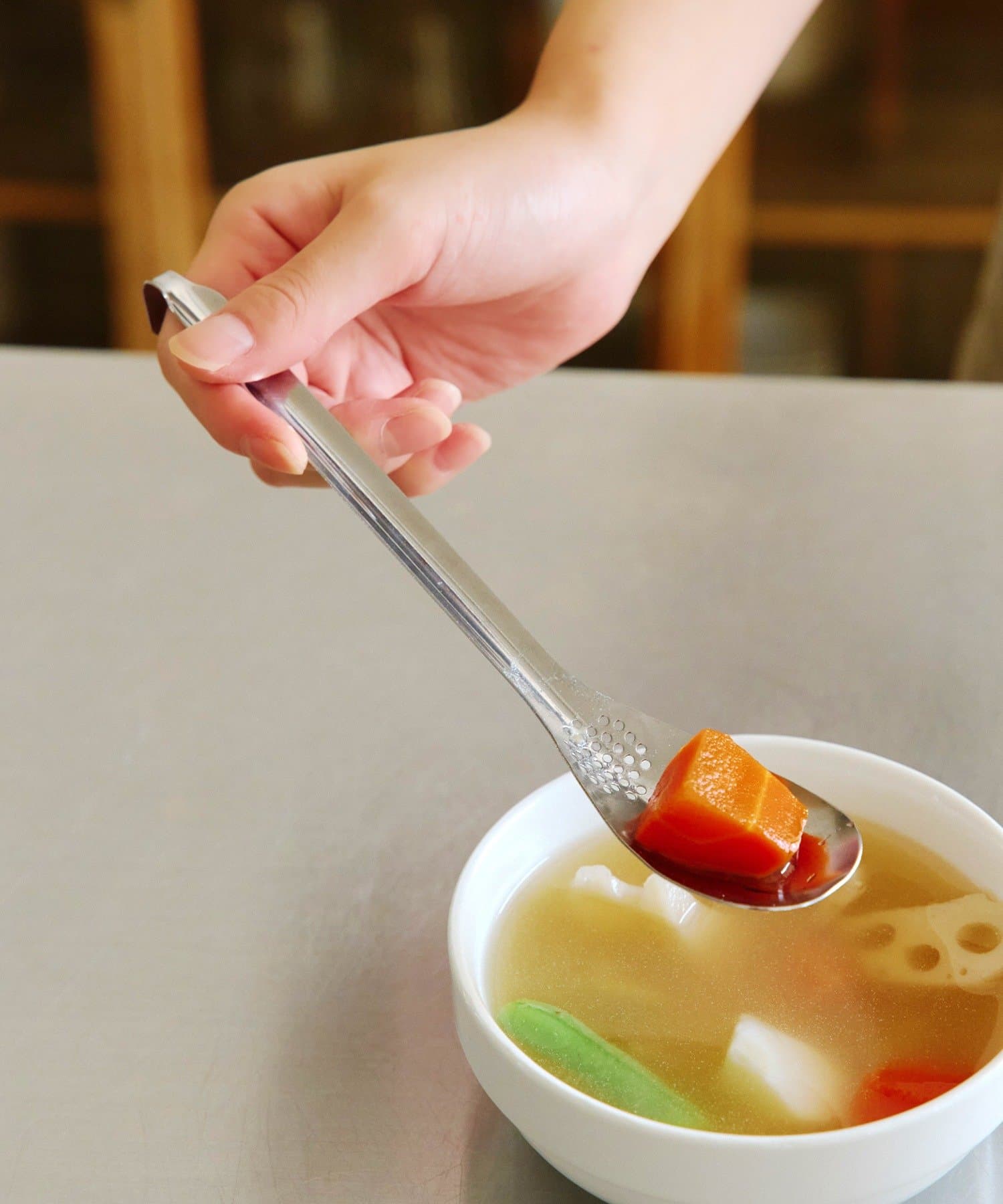 salut!(サリュ) 汁が切れるレンゲスプーン/こだわりの道具展