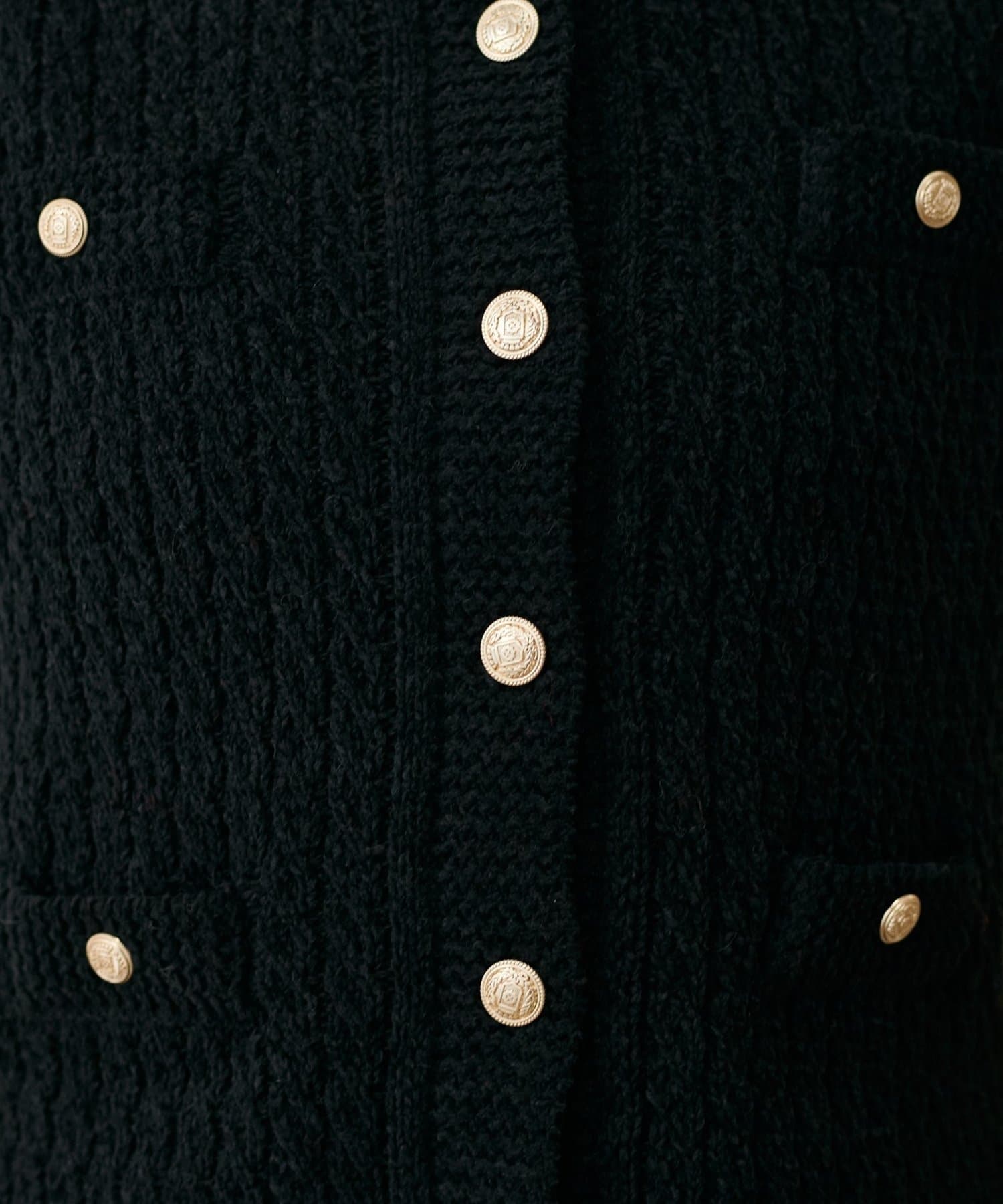 NICE CLAUP / OLIVE des OLIVE OUTLET(ナイスクラップ  / オリーブ デ オリーブ アウトレット) 【LARUTA】モールクルーニットベスト