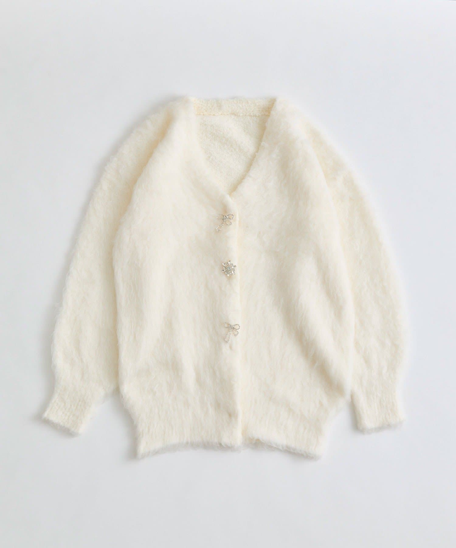 OLIVE des OLIVE(オリーブ デ オリーブ) snow long cardigan