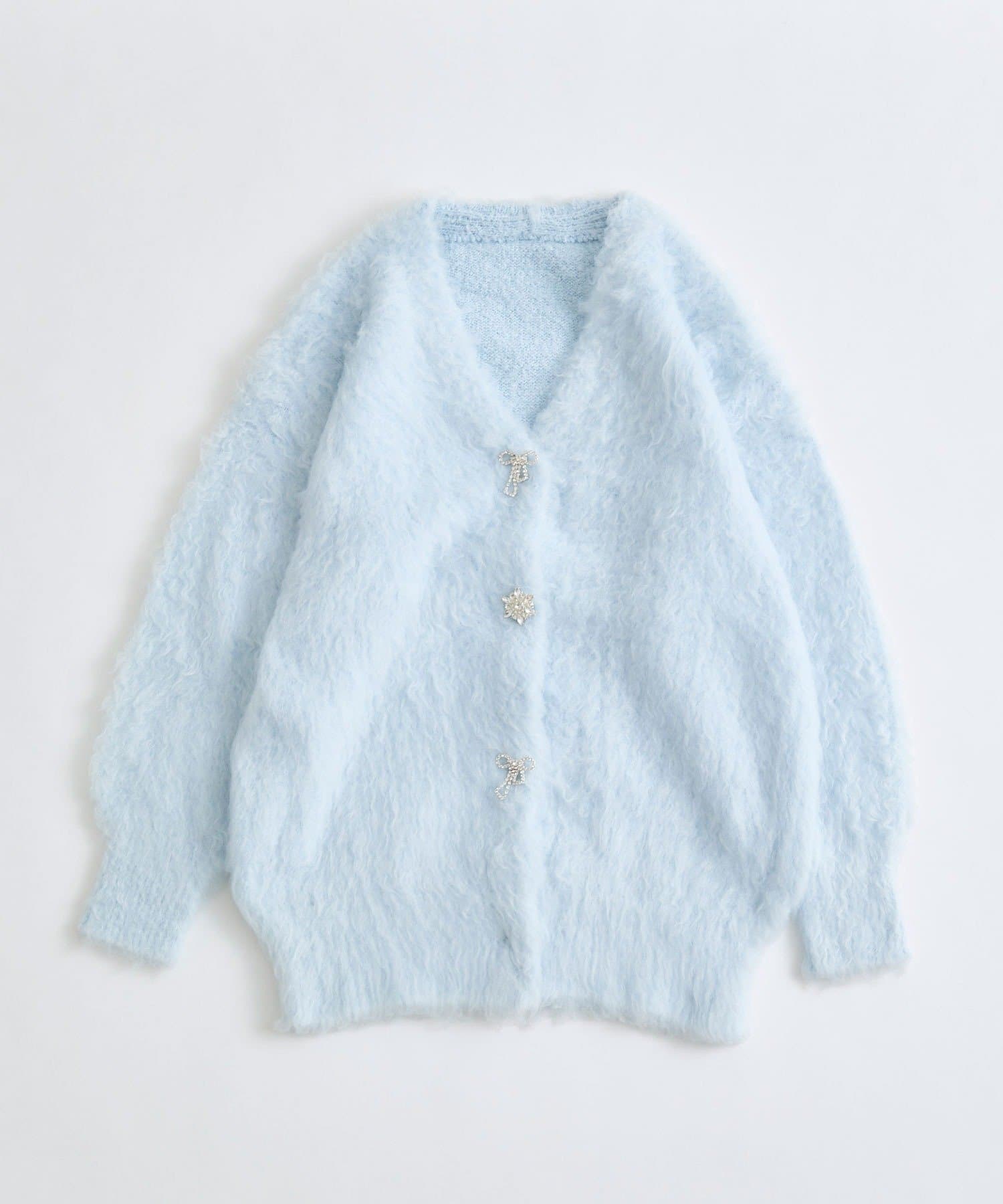 OLIVE des OLIVE(オリーブ デ オリーブ) snow long cardigan