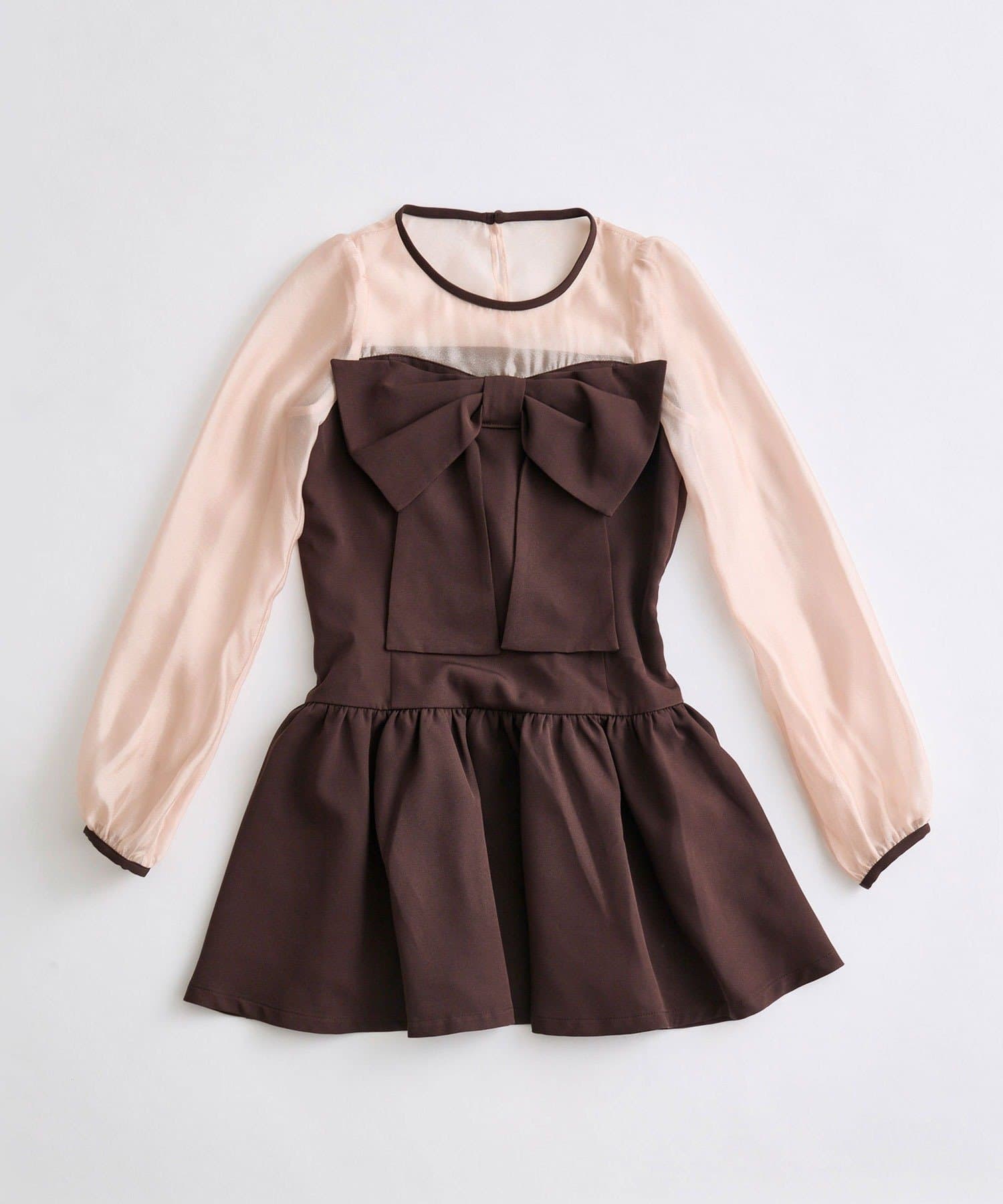 OLIVE des OLIVE(オリーブ デ オリーブ) Twinkleリボンミニワンピース