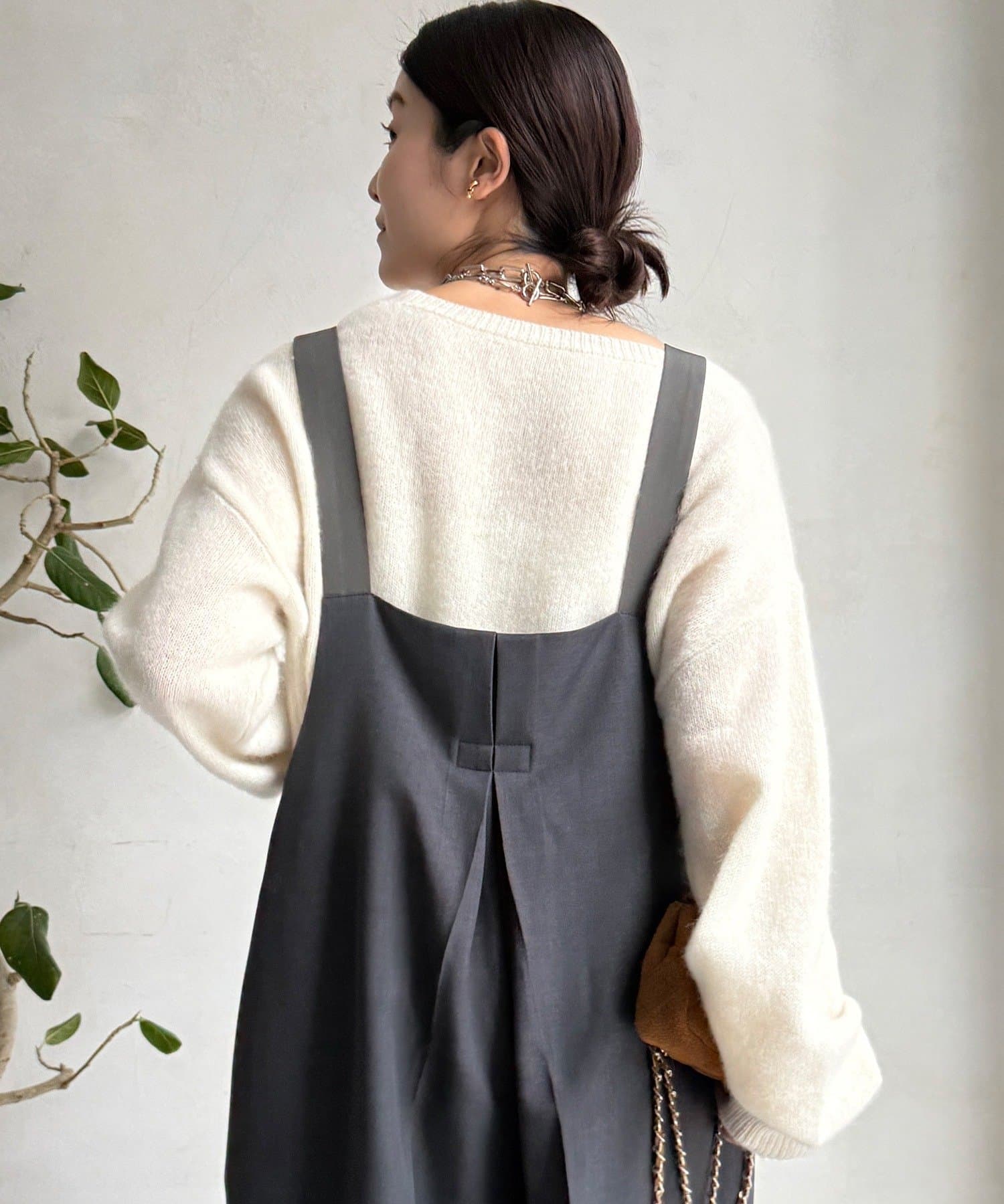 DOUDOU(ドゥドゥ) 【WEB限定】ツイルサロペット