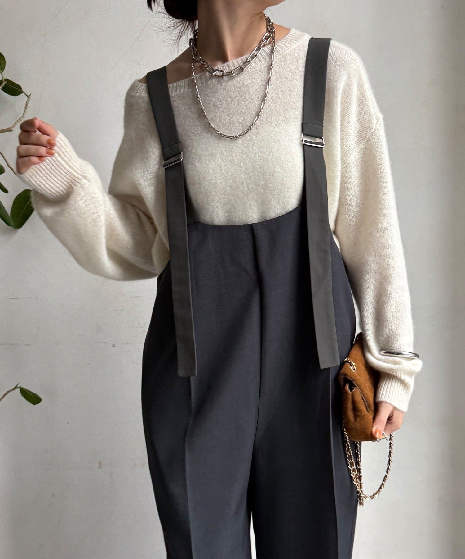 DOUDOU(ドゥドゥ) 【WEB限定】ツイルサロペット