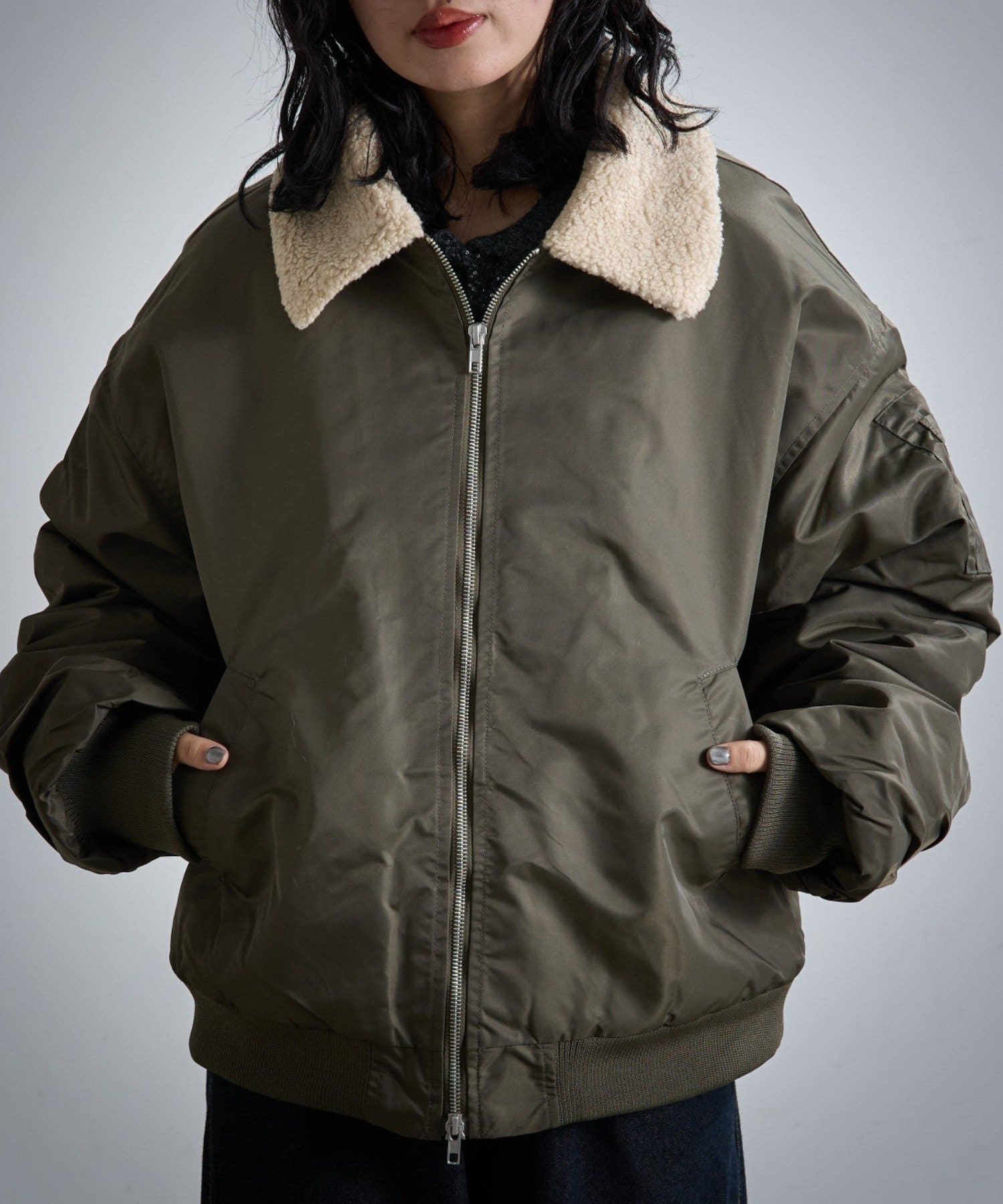 -goocy-(グーシー) オーバーサイズMA-1