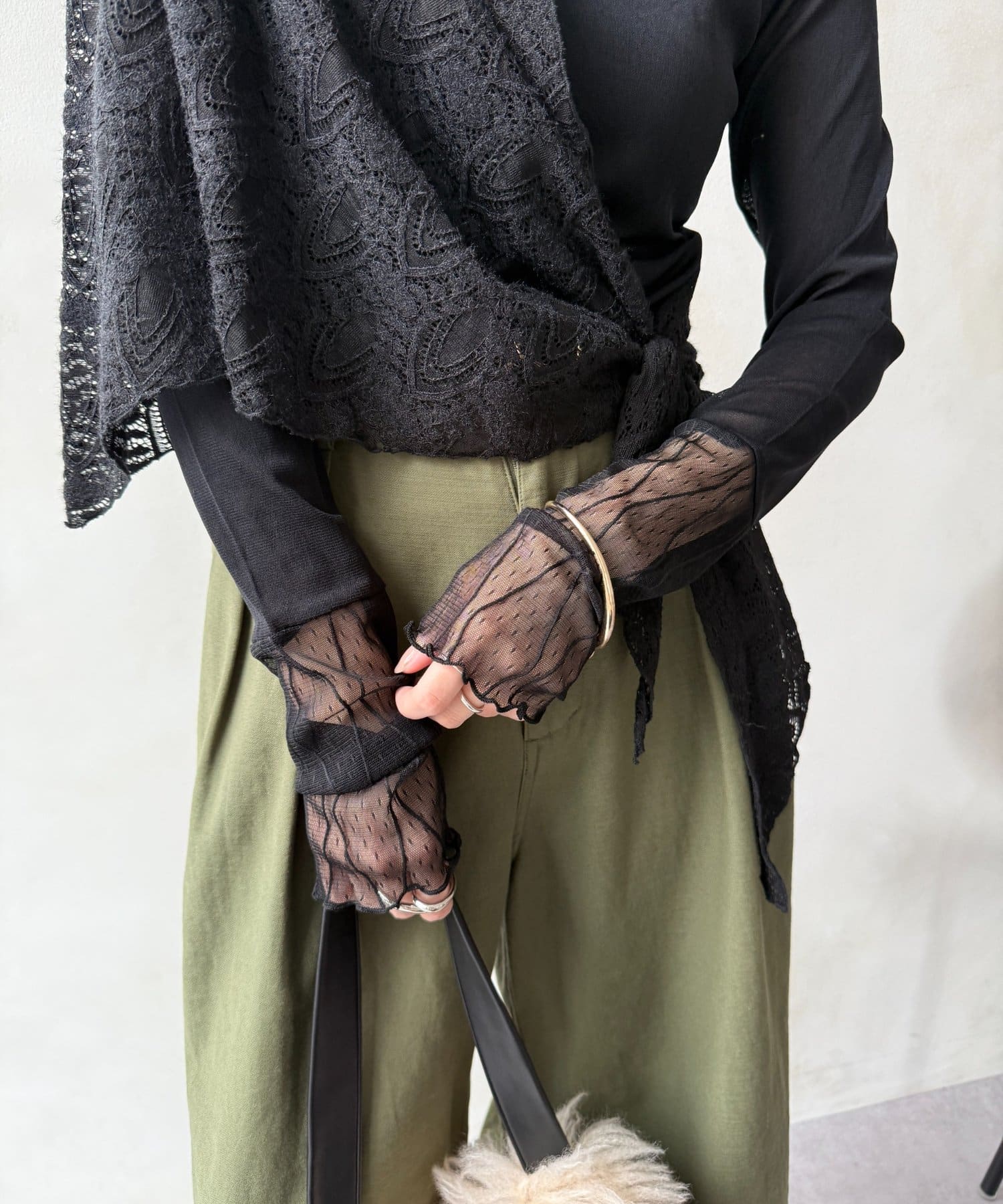 DOUDOU(ドゥドゥ) レースチュール切替シアーTEE