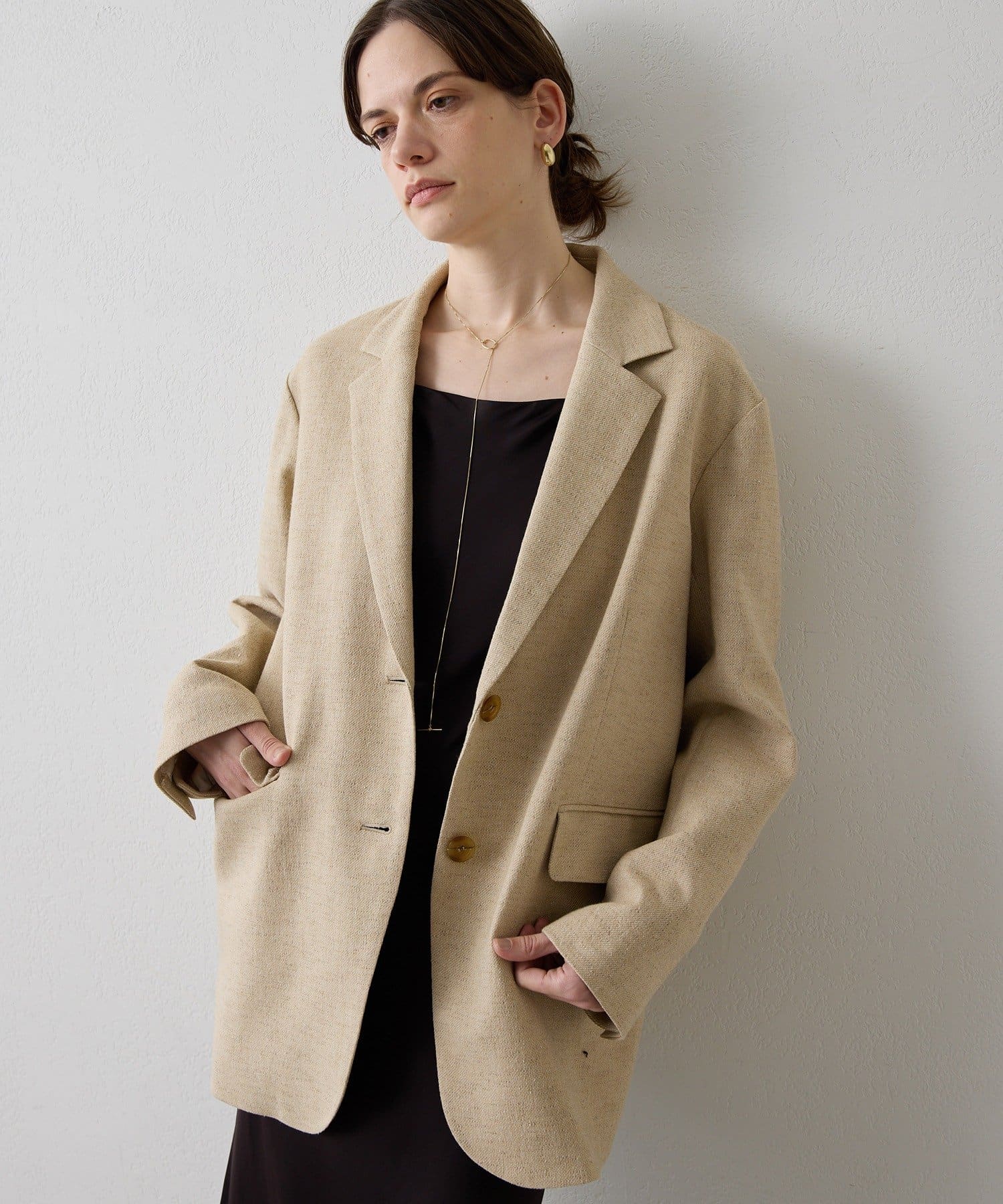 Drawing Numbers(ドローイングナンバーズ) 《セットアップ対応可》ネップダンガリージャケット