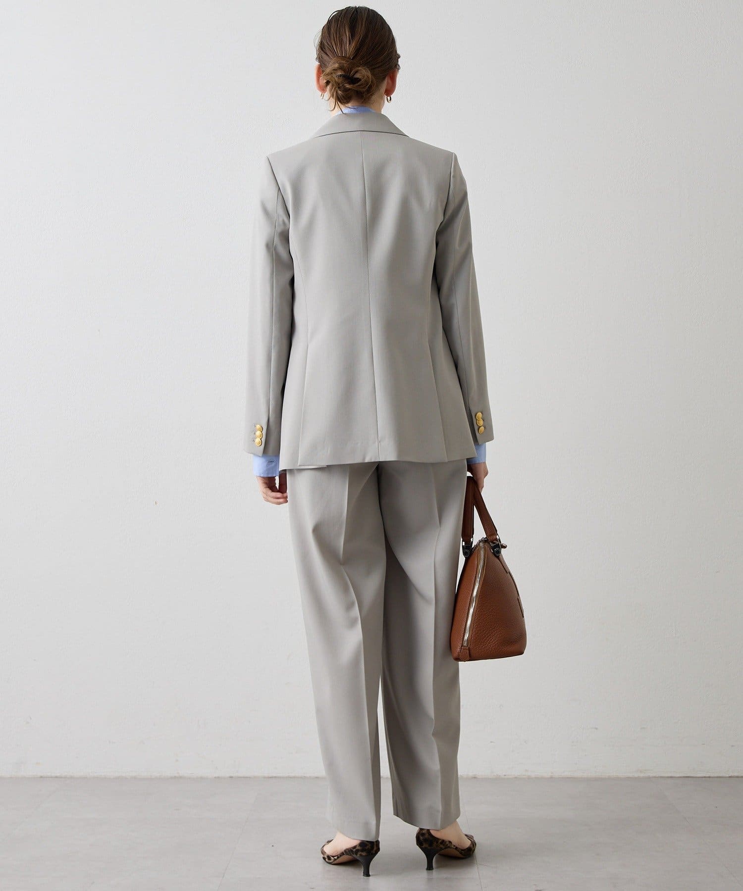 Drawing Numbers(ドローイングナンバーズ) 《セットアップ対応可》ギャバゴールド釦ダブルブレザー