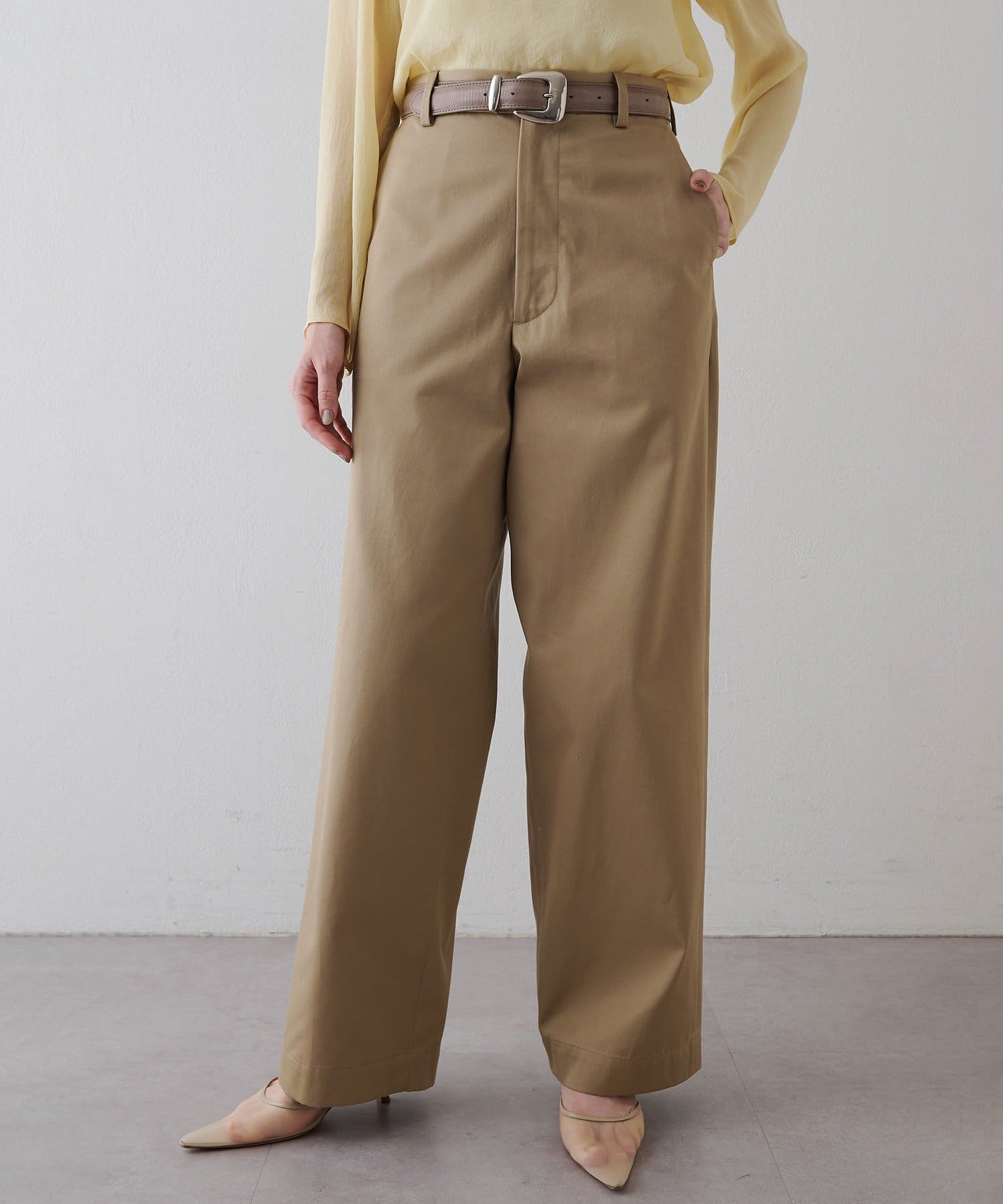 Drawing Numbers(ドローイングナンバーズ) プレーンチノパンツ