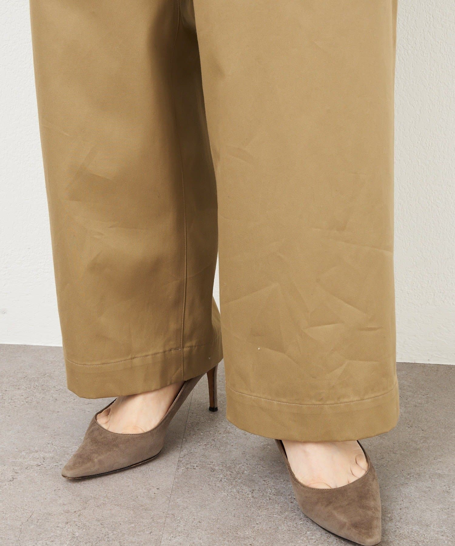 Drawing Numbers(ドローイングナンバーズ) プレーンチノパンツ