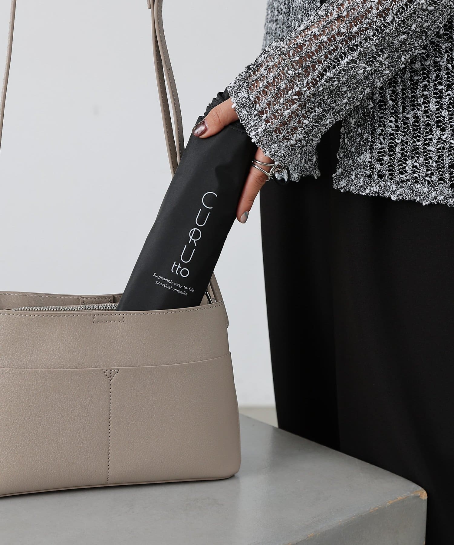 COLONY 2139(コロニー トゥーワンスリーナイン) 【WEB限定/150g】形状記憶晴雨兼用 折り畳み傘