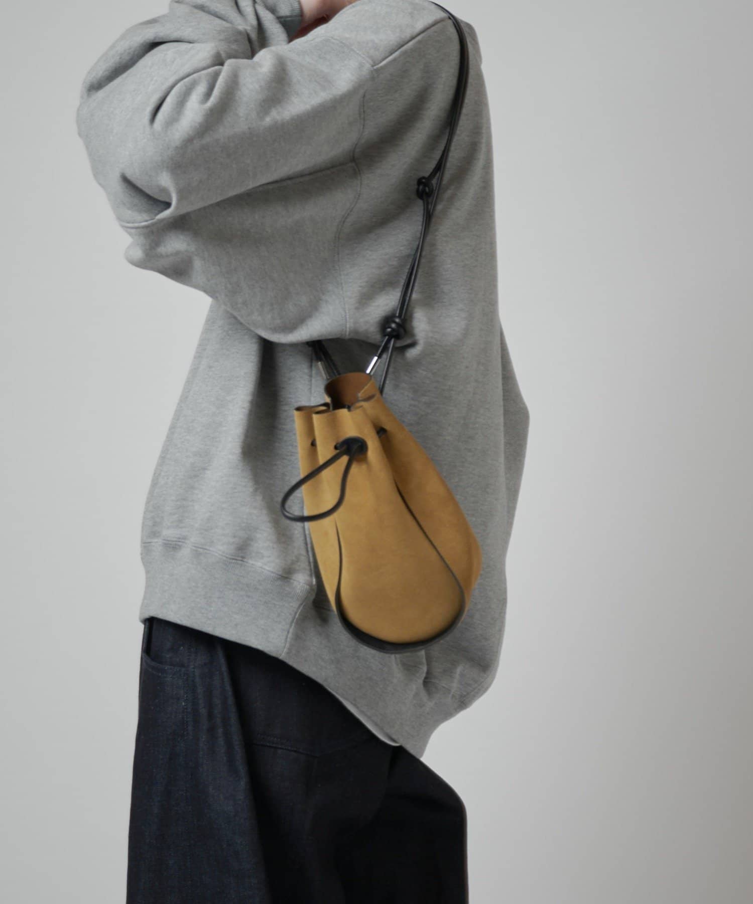 Lui's(ルイス) HERRIE KINCHAKU POUCH - GPM / MOSSA LDN