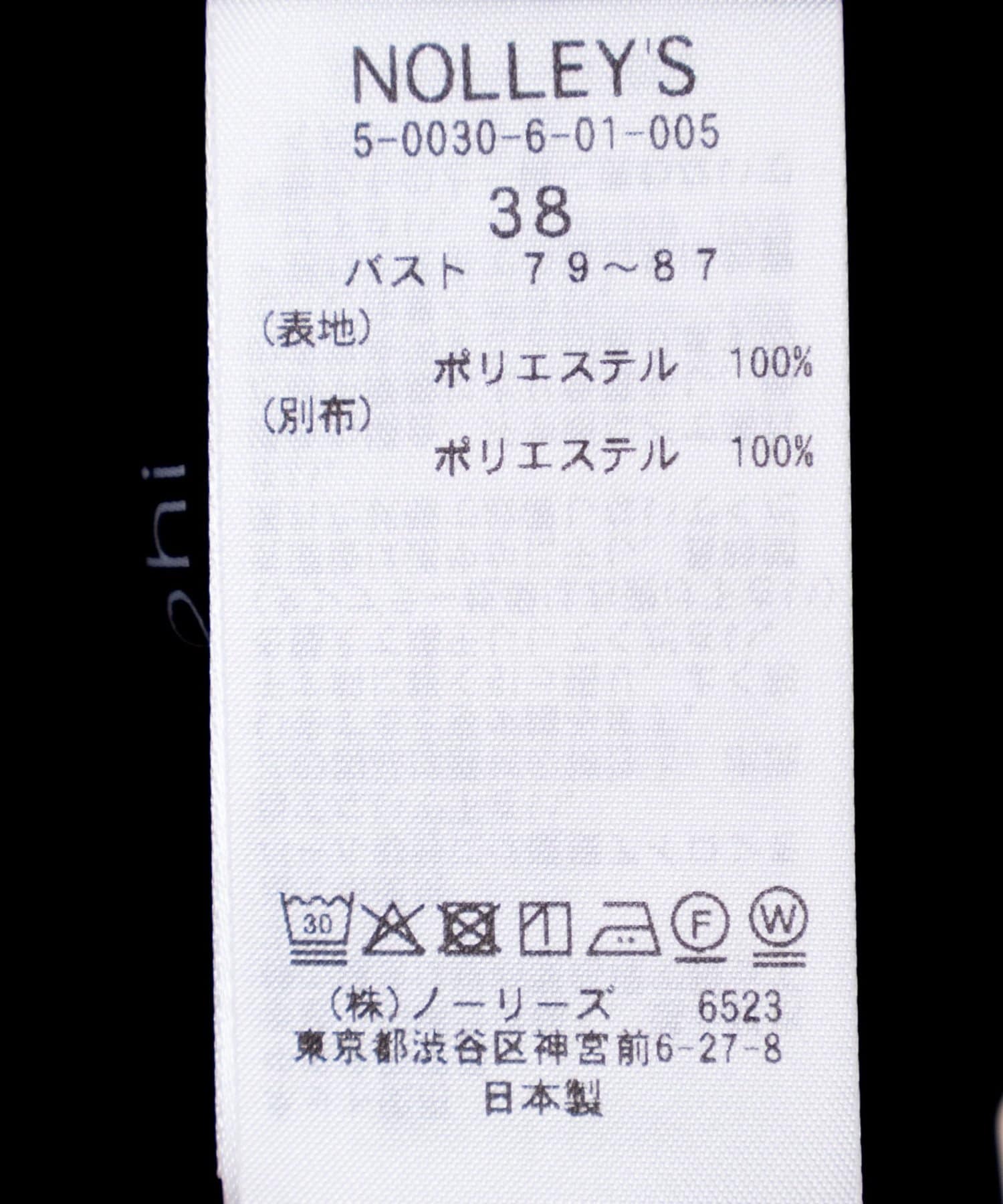 NOLLEY'S(ノーリーズ) バックサテンパール釦タックBL