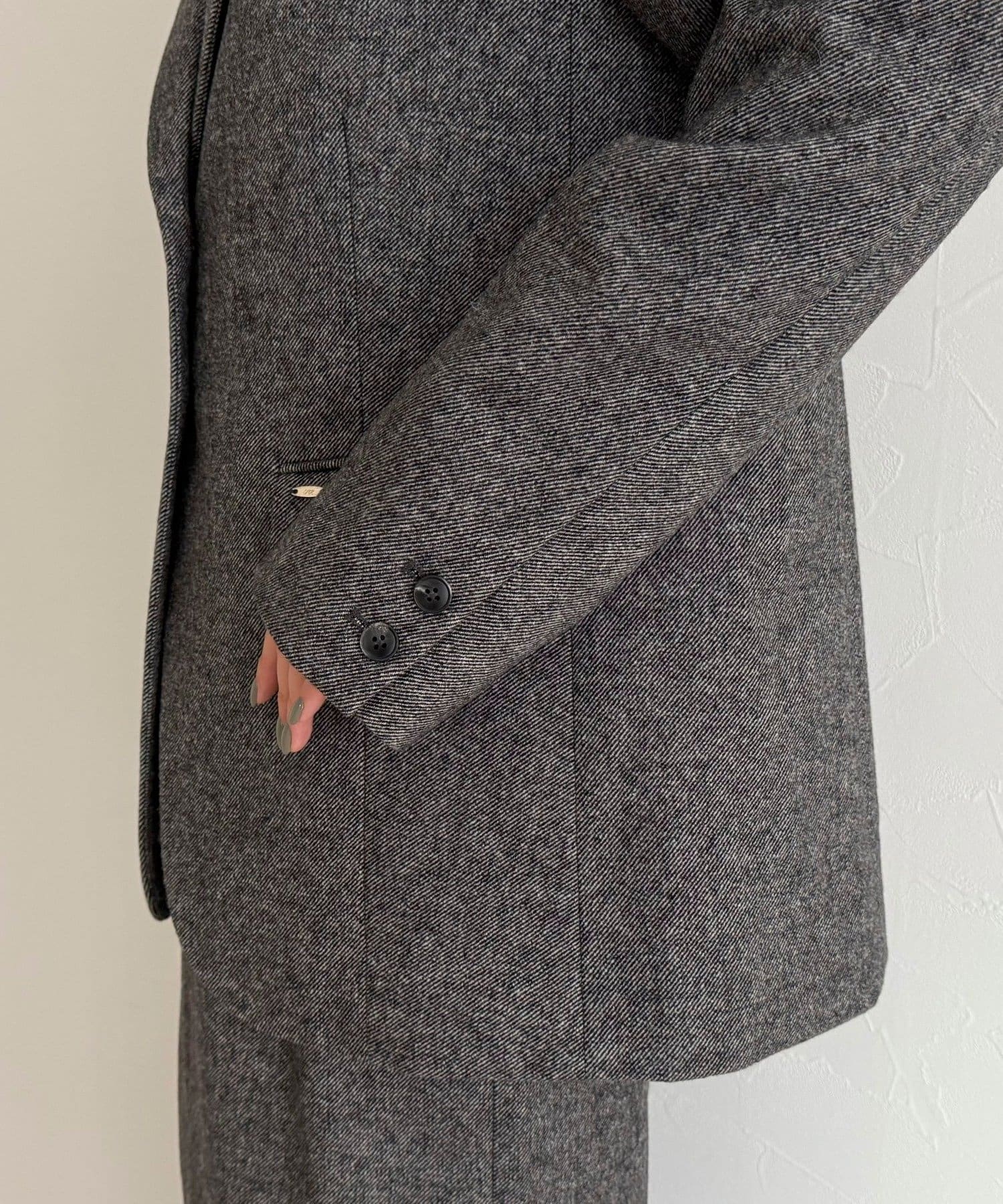 FREDY & GLOSTER(フレディ アンド グロスター) 《セットアップ対応》ツィードオーバージャケット