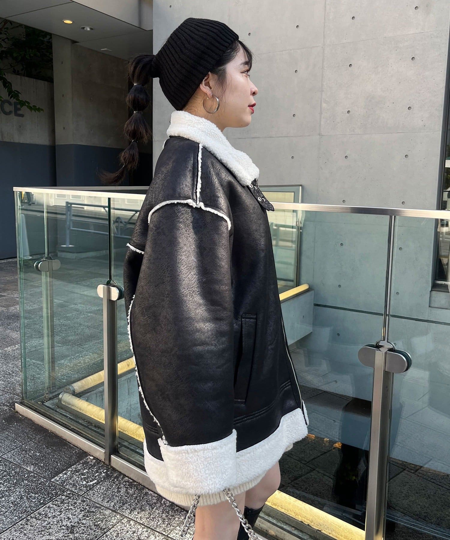 NICE CLAUP / OLIVE des OLIVE OUTLET(ナイスクラップ  / オリーブ デ オリーブ アウトレット) 【OLIVE des OLIVE】ハートオリジナル刺繍入りニットヘアバンド