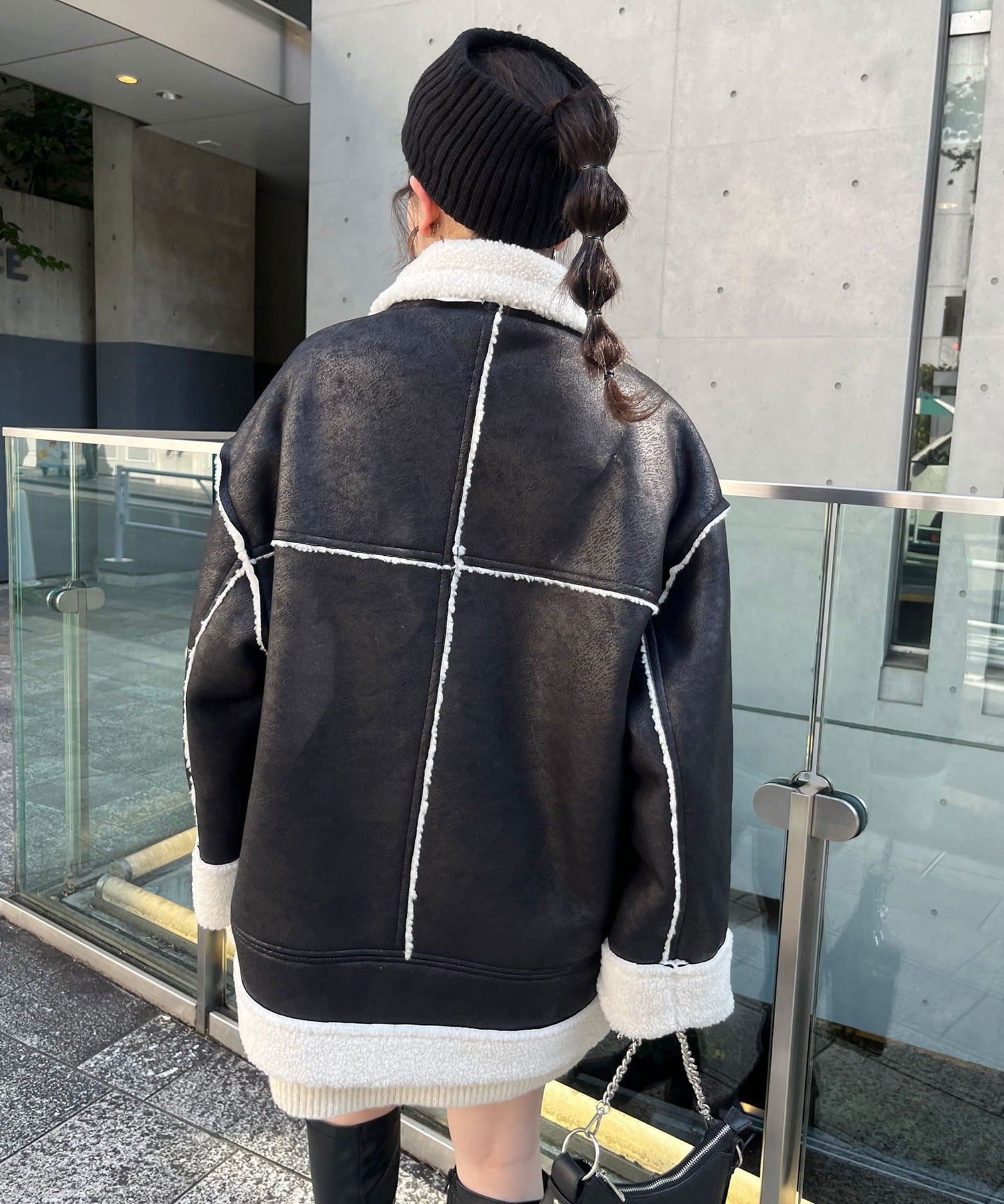 NICE CLAUP / OLIVE des OLIVE OUTLET(ナイスクラップ  / オリーブ デ オリーブ アウトレット) 【OLIVE des OLIVE】ハートオリジナル刺繍入りニットヘアバンド