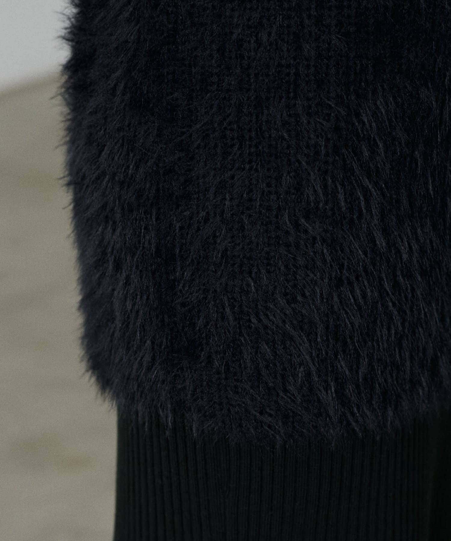 LARUTA(ラルータ) 【Sサイズがついに販売！】選べるリブニットワンピース×フェザーベストSET