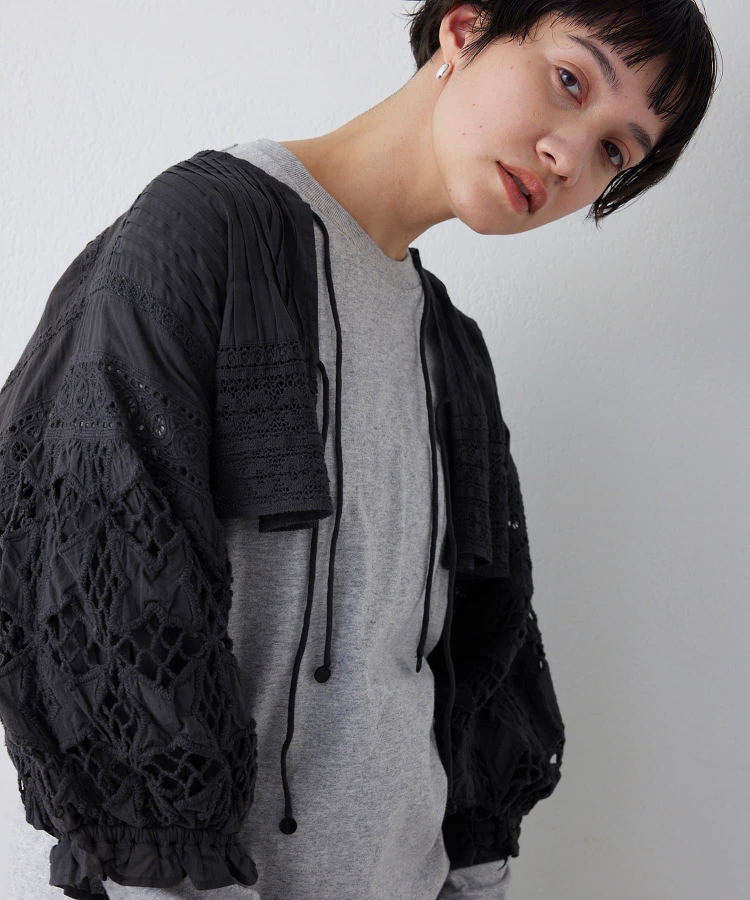 Whim Gazette(ウィム ガゼット) ボレロブラウス