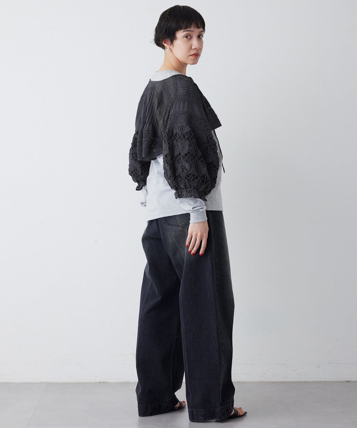 Whim Gazette(ウィム ガゼット) ボレロブラウス