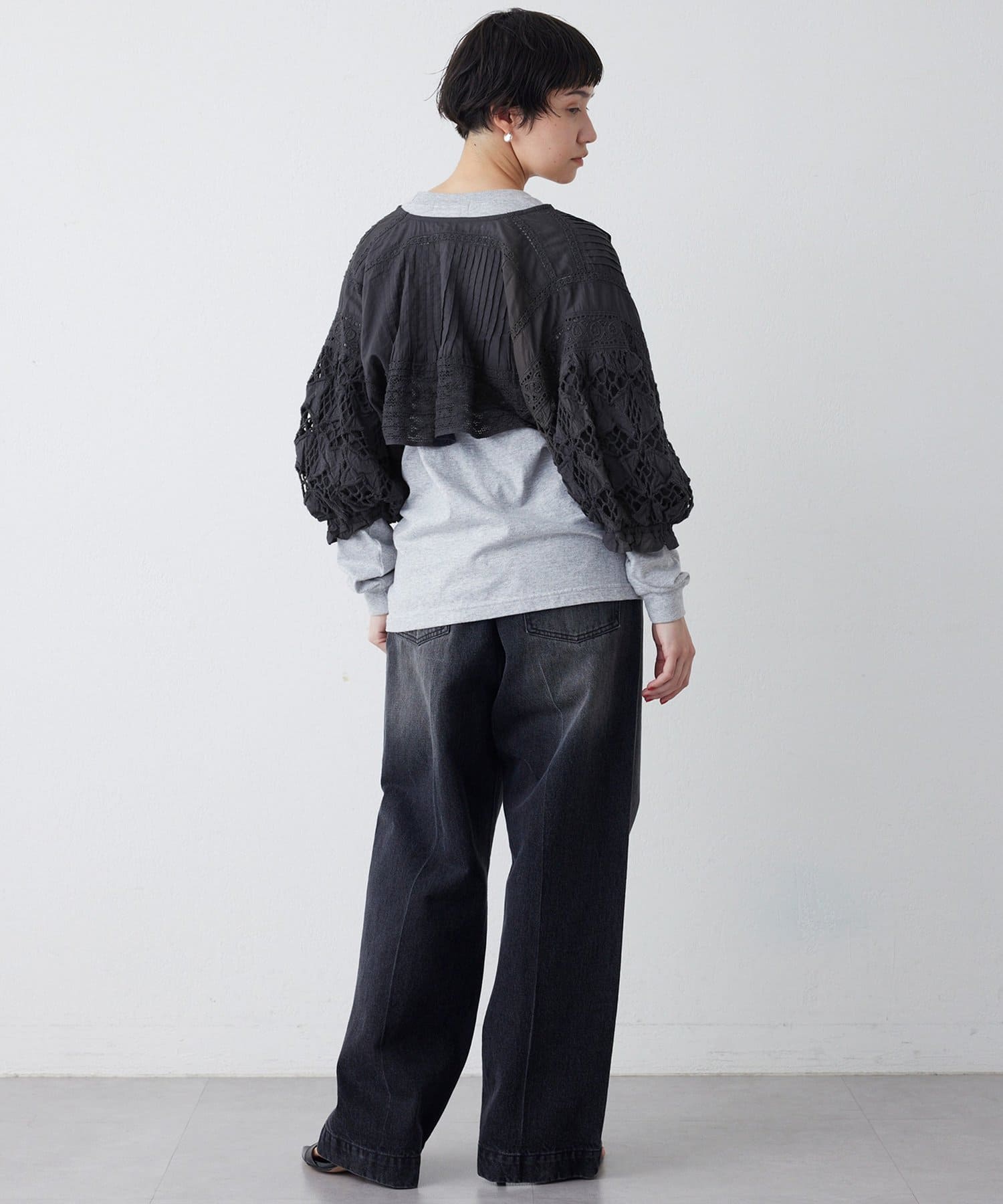 Whim Gazette(ウィム ガゼット) ボレロブラウス