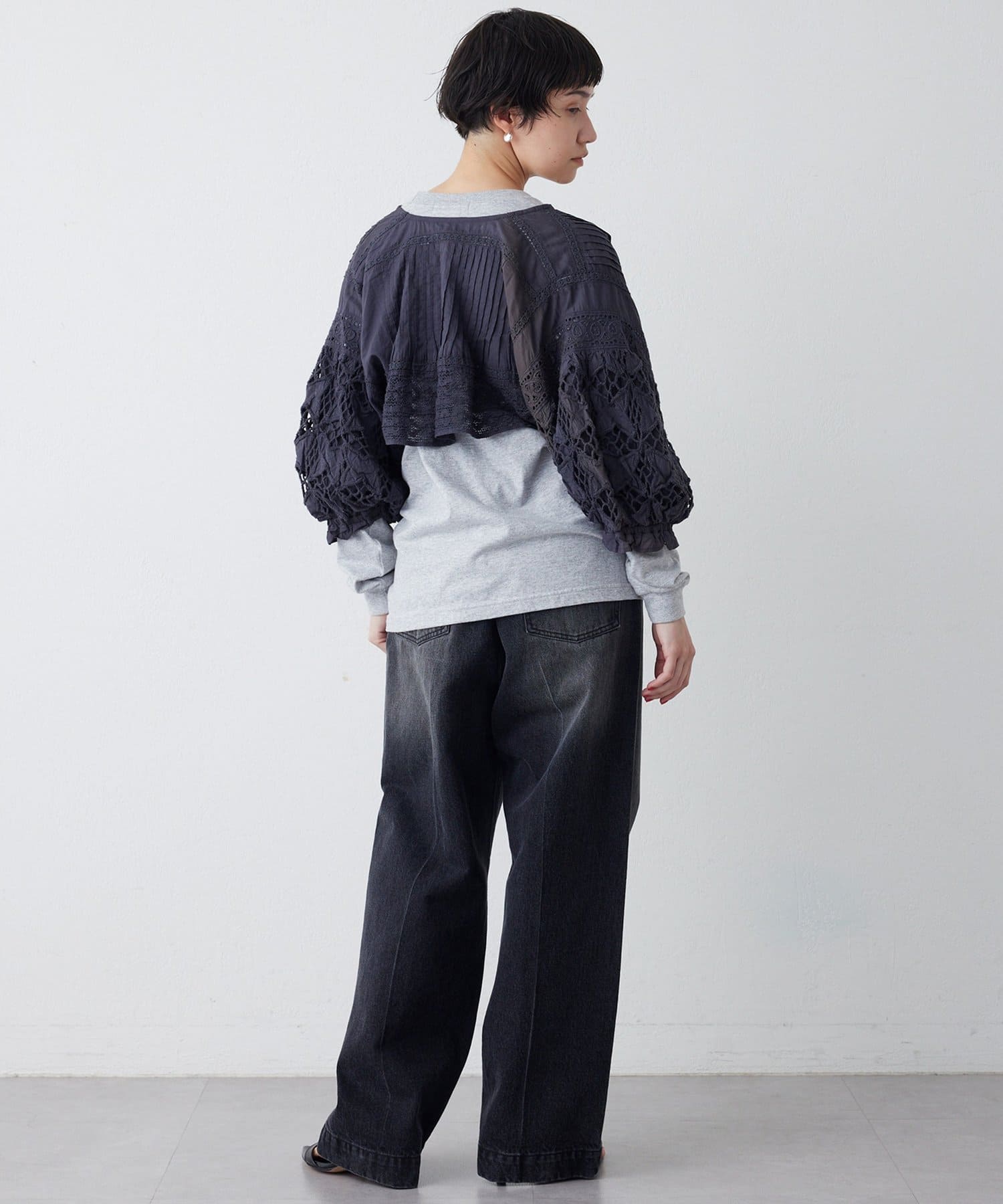 Whim Gazette(ウィム ガゼット) ボレロブラウス