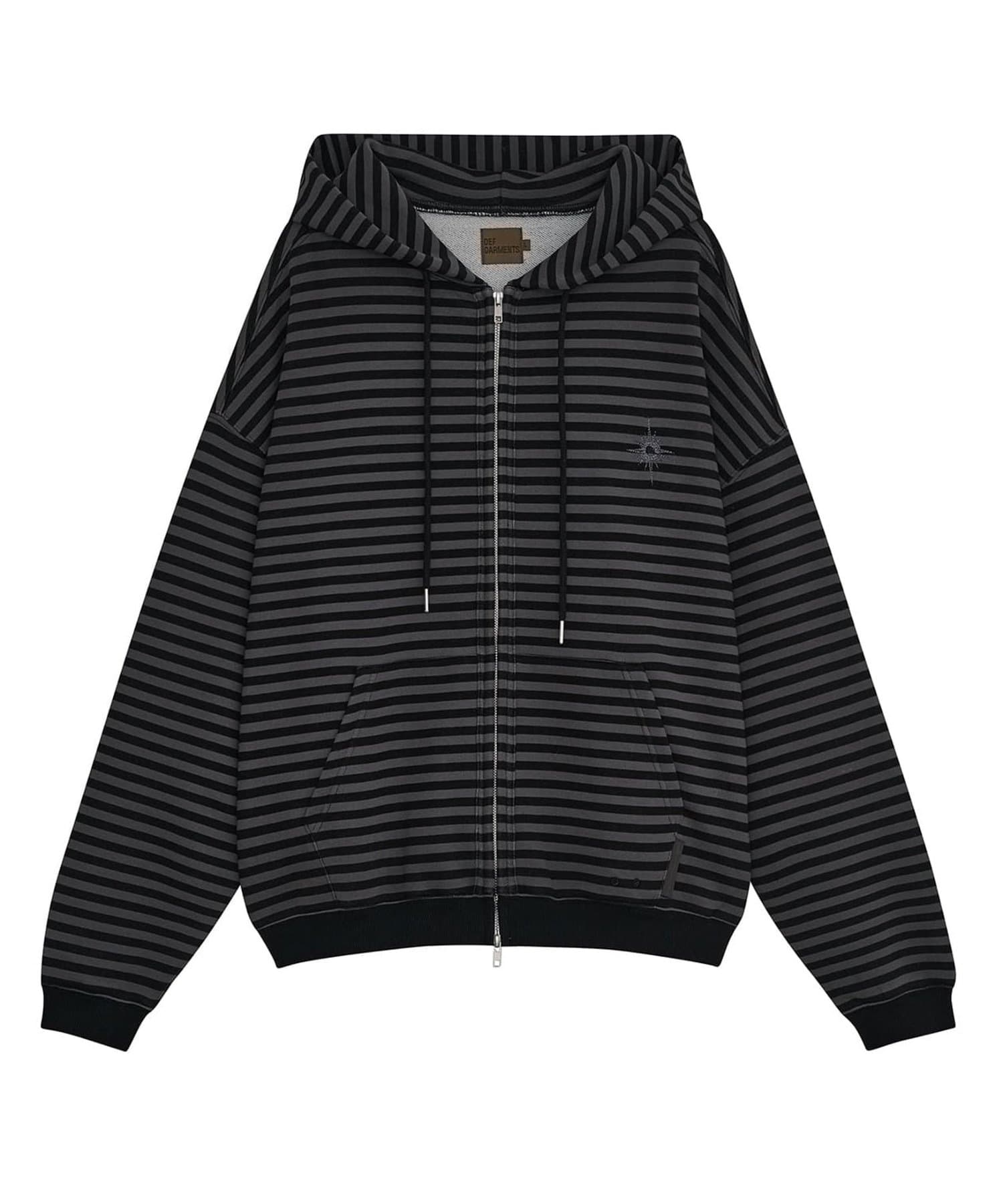 CIAOPANIC(チャオパニック) 【DEFGARMENTS】STRIPE HOOD ZIP UP