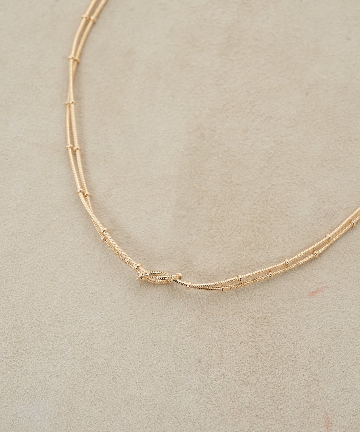 Jena　espace merveilleux(ジェナ　エスパスメルヴェイユ) ムスビナローネックレス