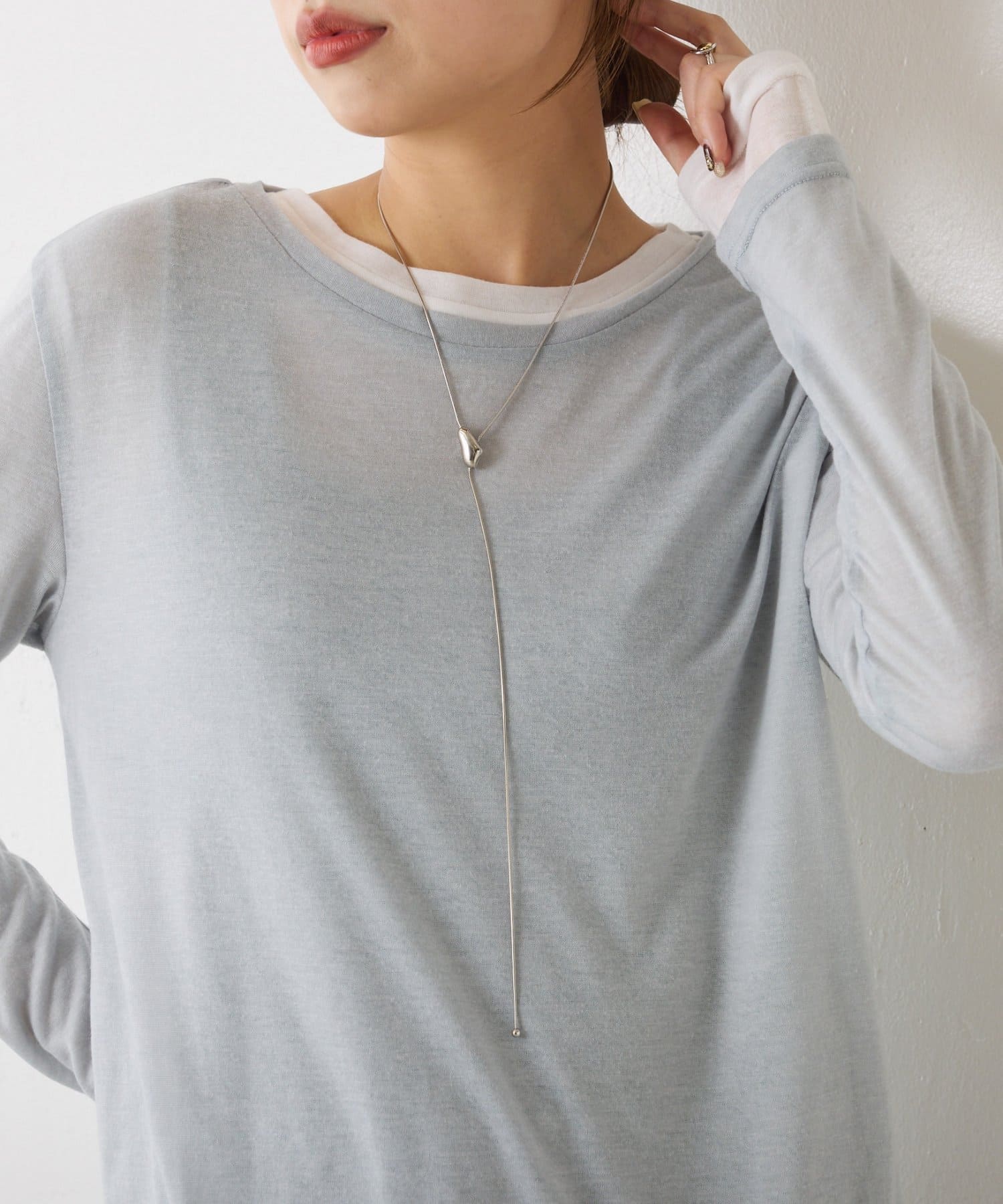 Jena　espace merveilleux(ジェナ　エスパスメルヴェイユ) パーツスライドネックレス