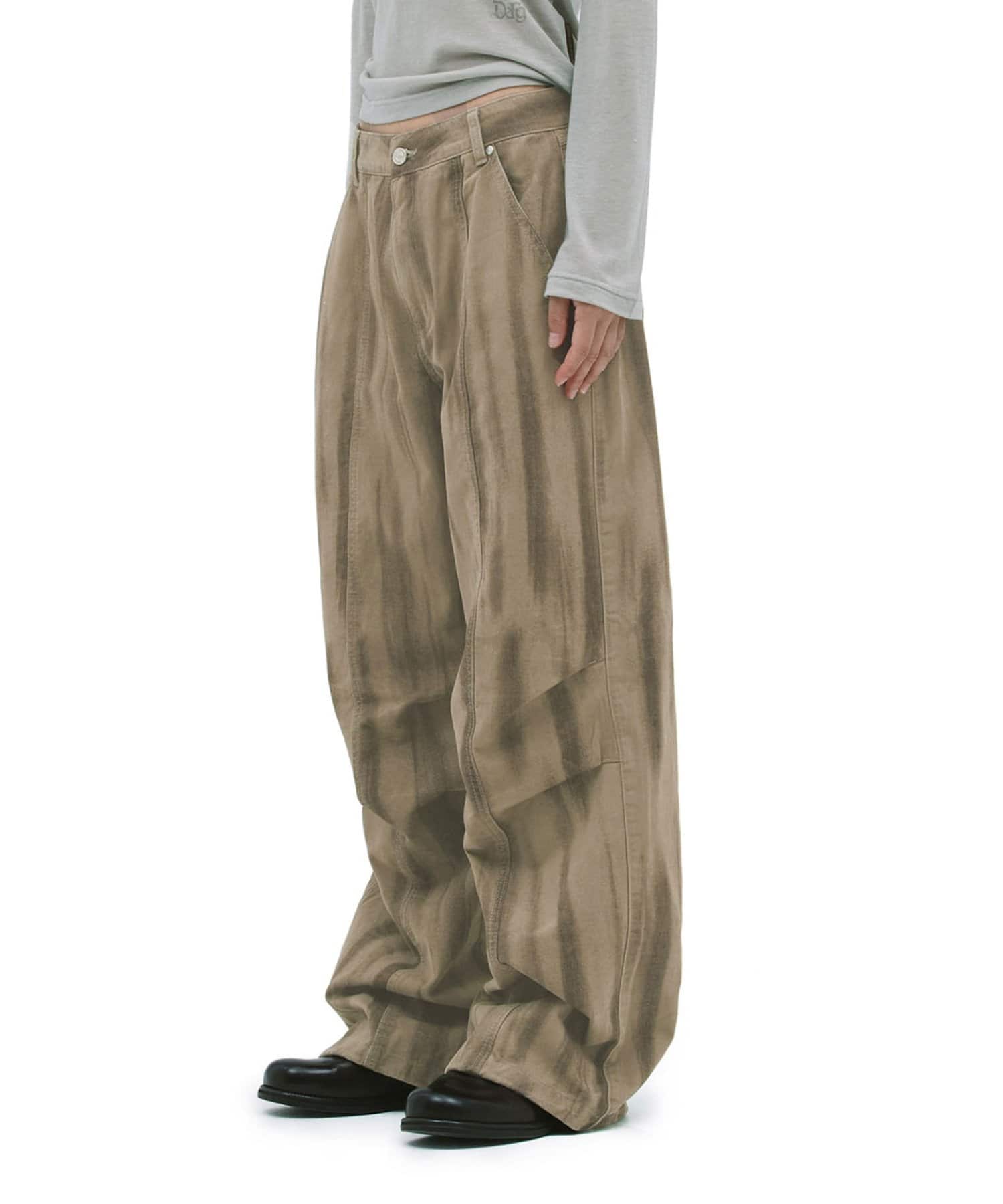 CIAOPANIC(チャオパニック) 【DEFGARMENTS】BLUSHED PARACHUTE PANTS