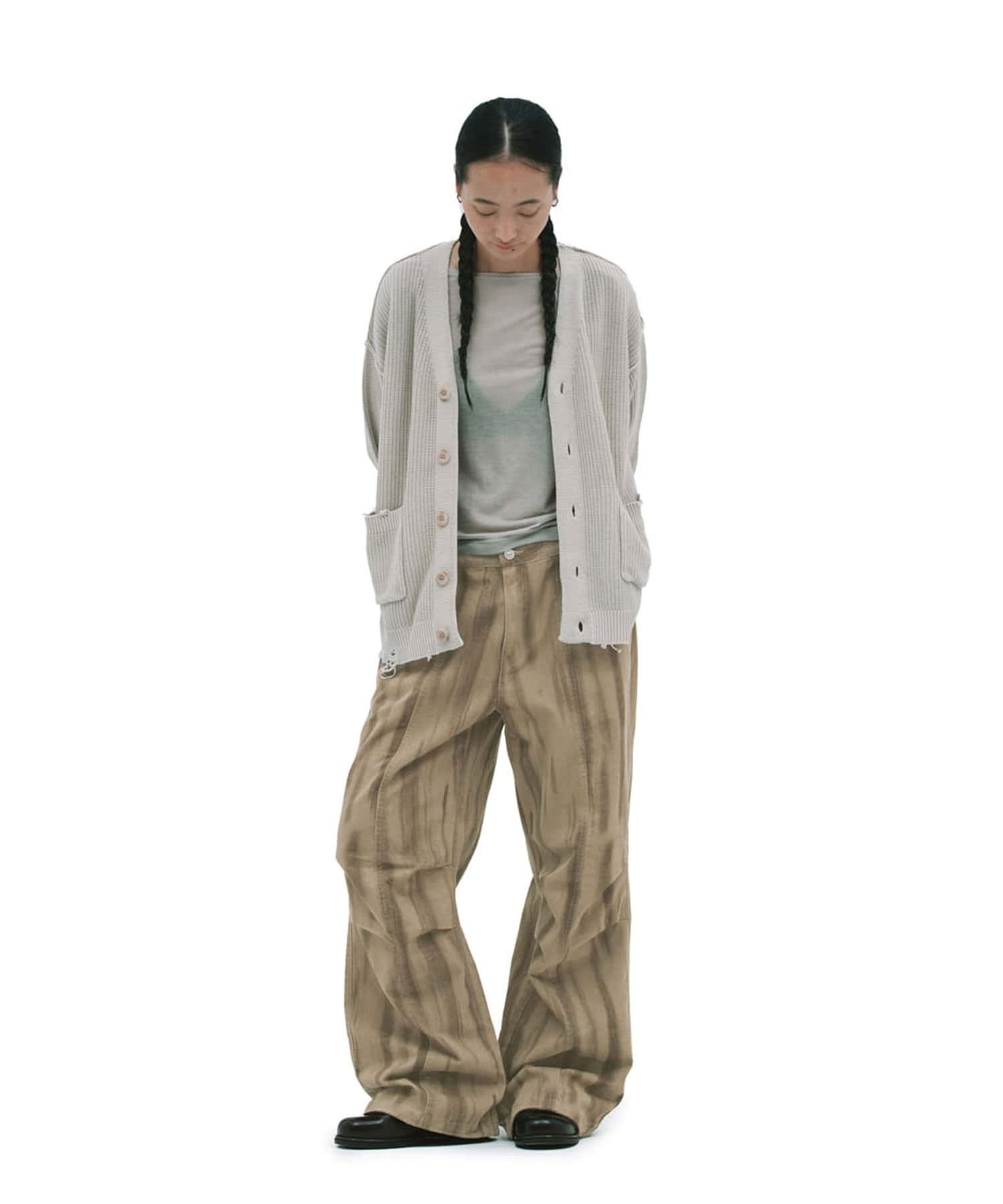 CIAOPANIC(チャオパニック) 【DEFGARMENTS】BLUSHED PARACHUTE PANTS