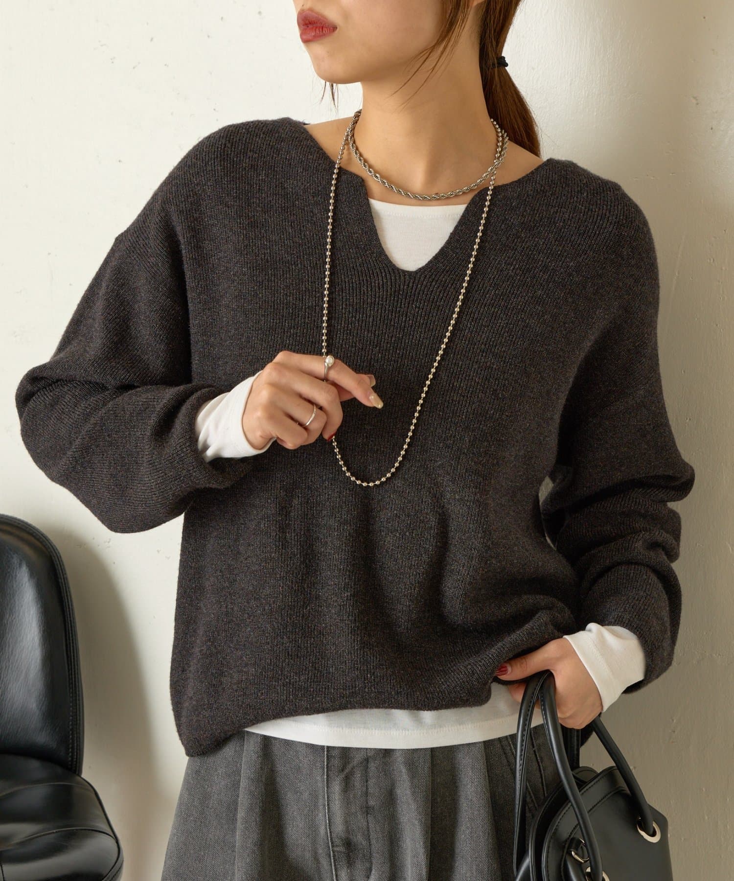 トロミタックワイドパンツ